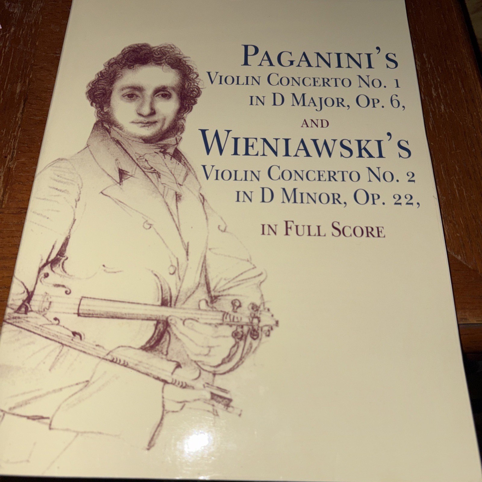Paganini’s Violin Concerto No 1 in D Major, Op 6 and Wieniawski’s Violin…