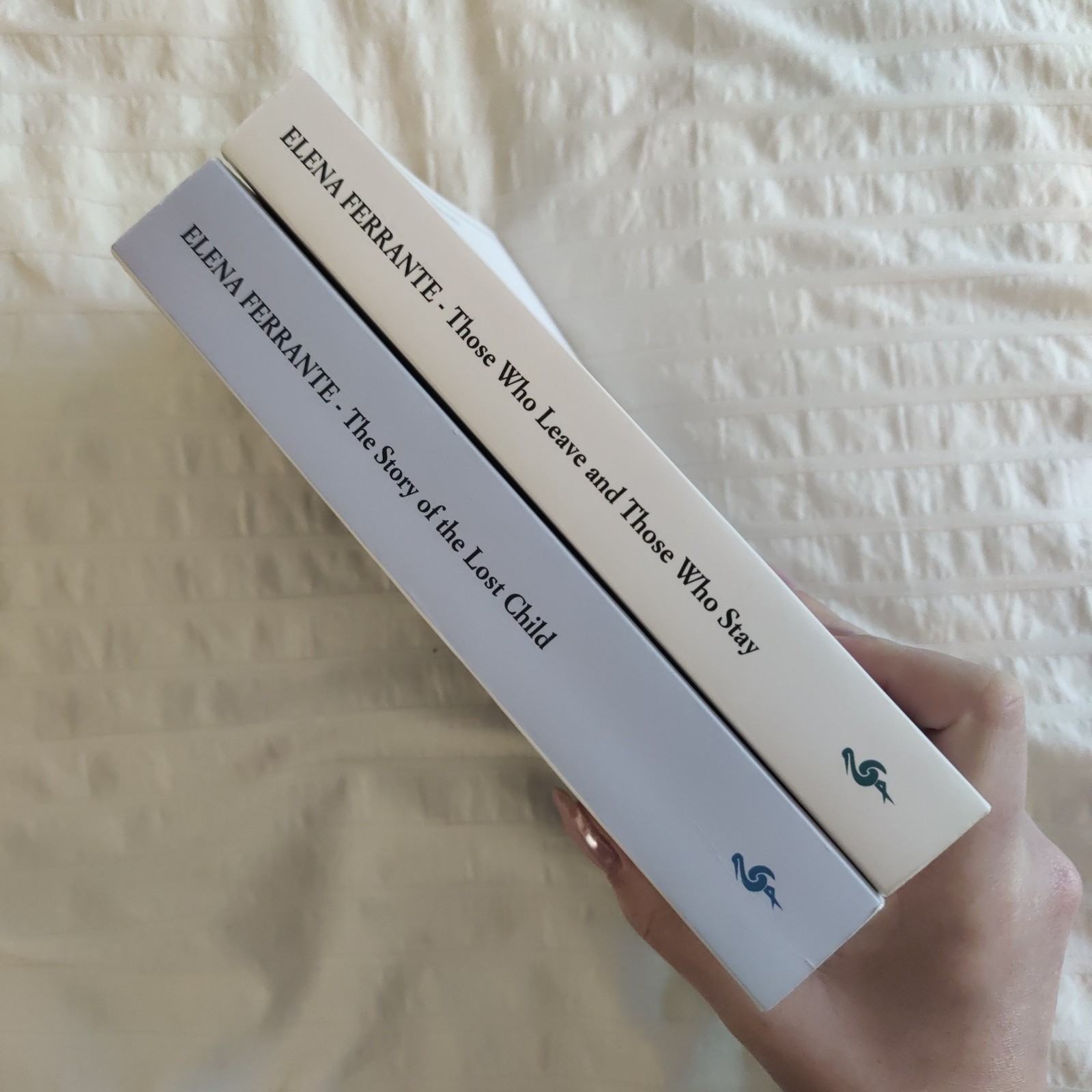 The Neapolitan Novels box set by Elena Ferrante(Europa Editions,trade paperback)