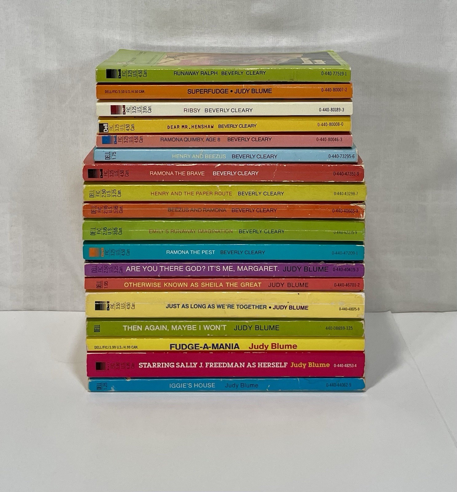 Lot 18 Vintage Dell Yearling Paperback Books Judy Blume Beverly Cleary 80’s