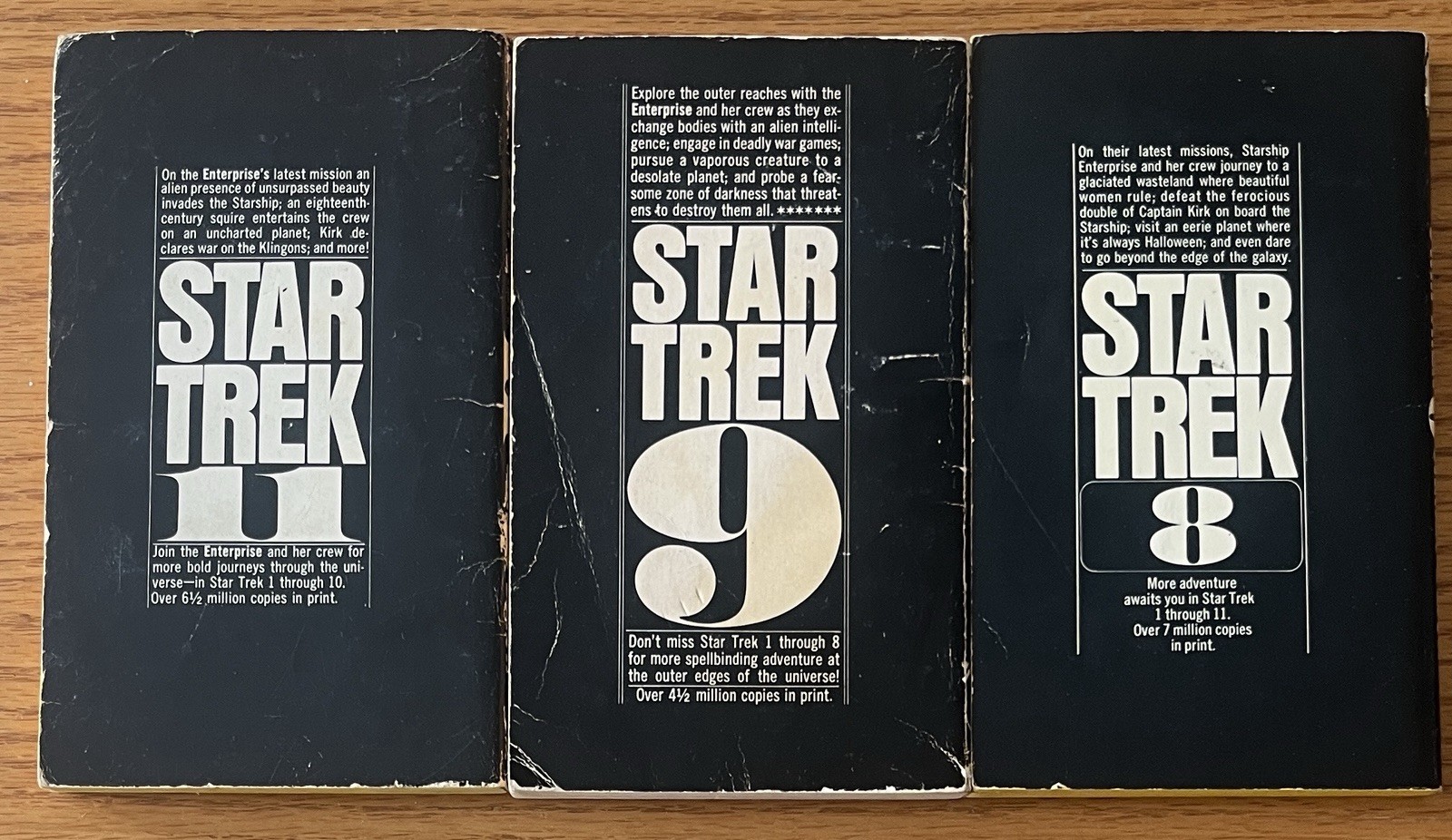 Vintage Lot of 11 PBs by James Blish-Cities in Flight-Earthman-Star Trek