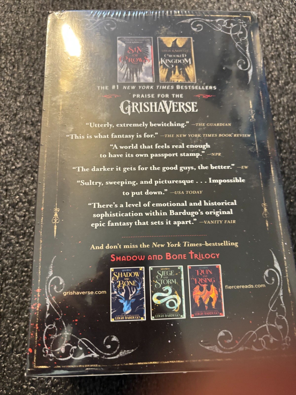 Six of Crows Boxed Set : Six of Crows, Crooked Kingdom by Leigh Bardugo SEALED