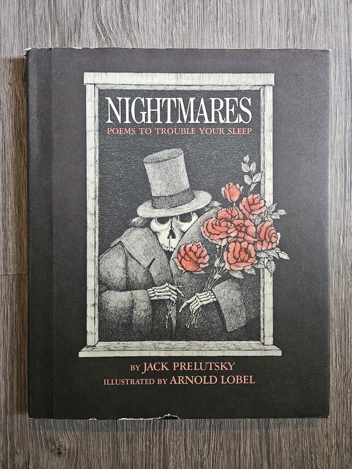 NIGHTMARES Poems to Trouble Your Sleep Jack Prelutsky & Arnold Lobel 1976 SIGNED
