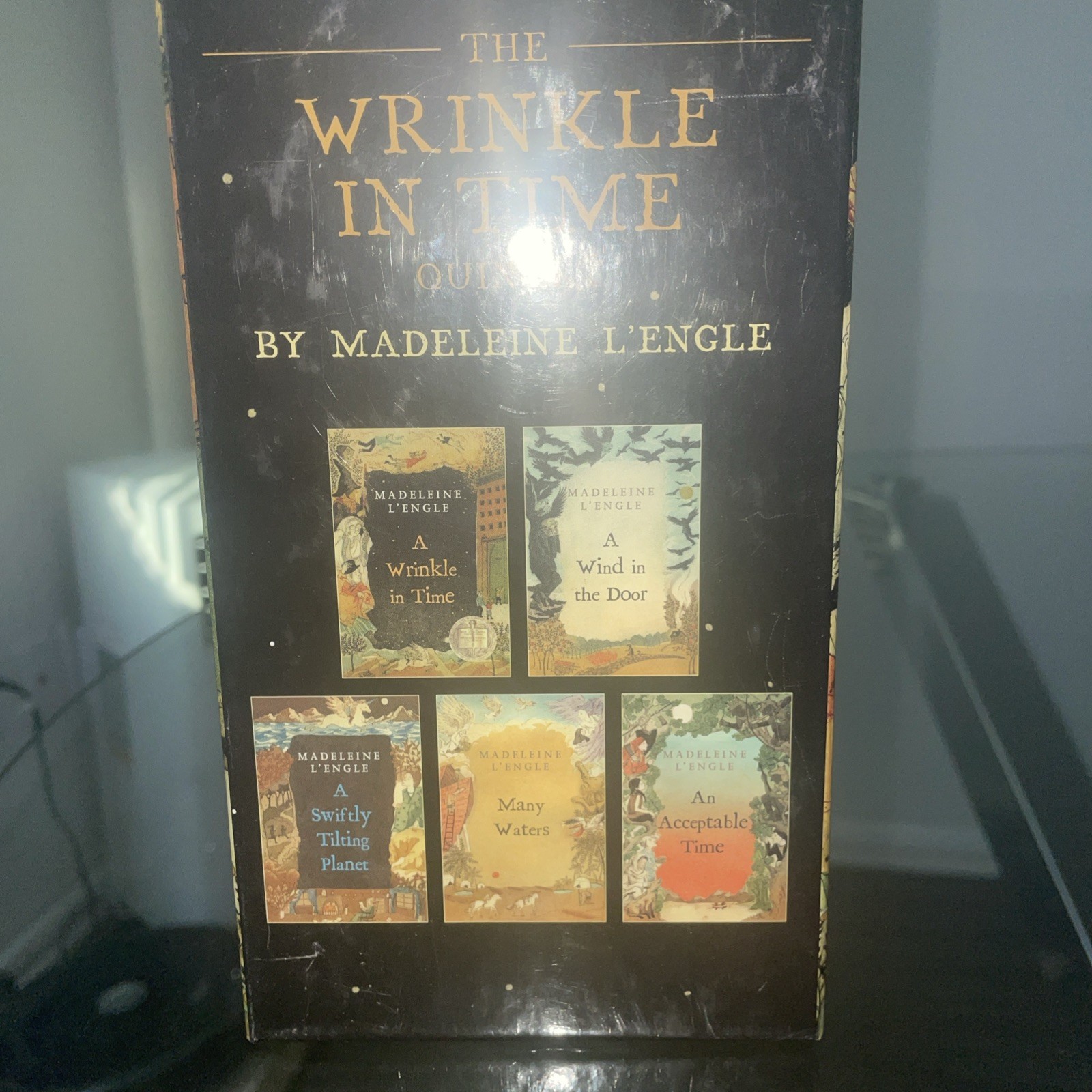 A Wrinkle in Time Quintet by L’Engle (Paperback, Square Fish)