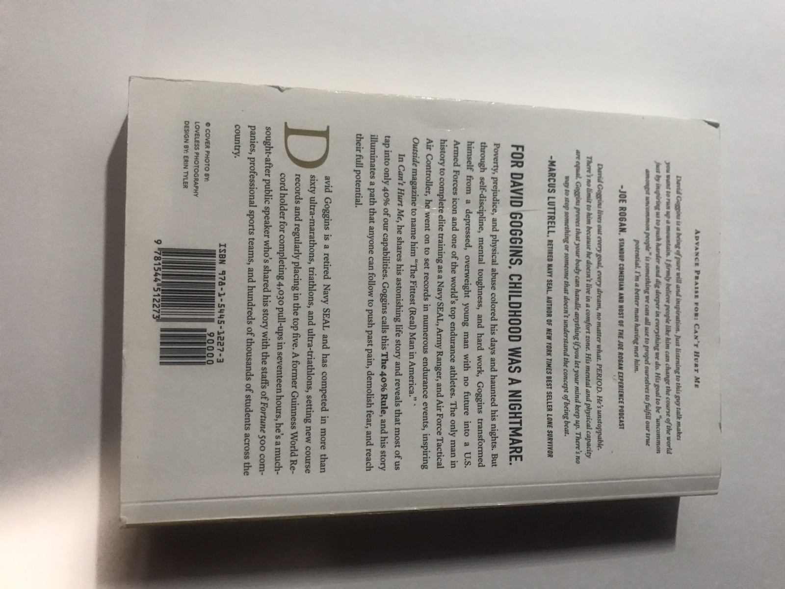 Can’t Hurt Me : Master Your Mind and Defy the Odds by David Goggins (2018, Trade