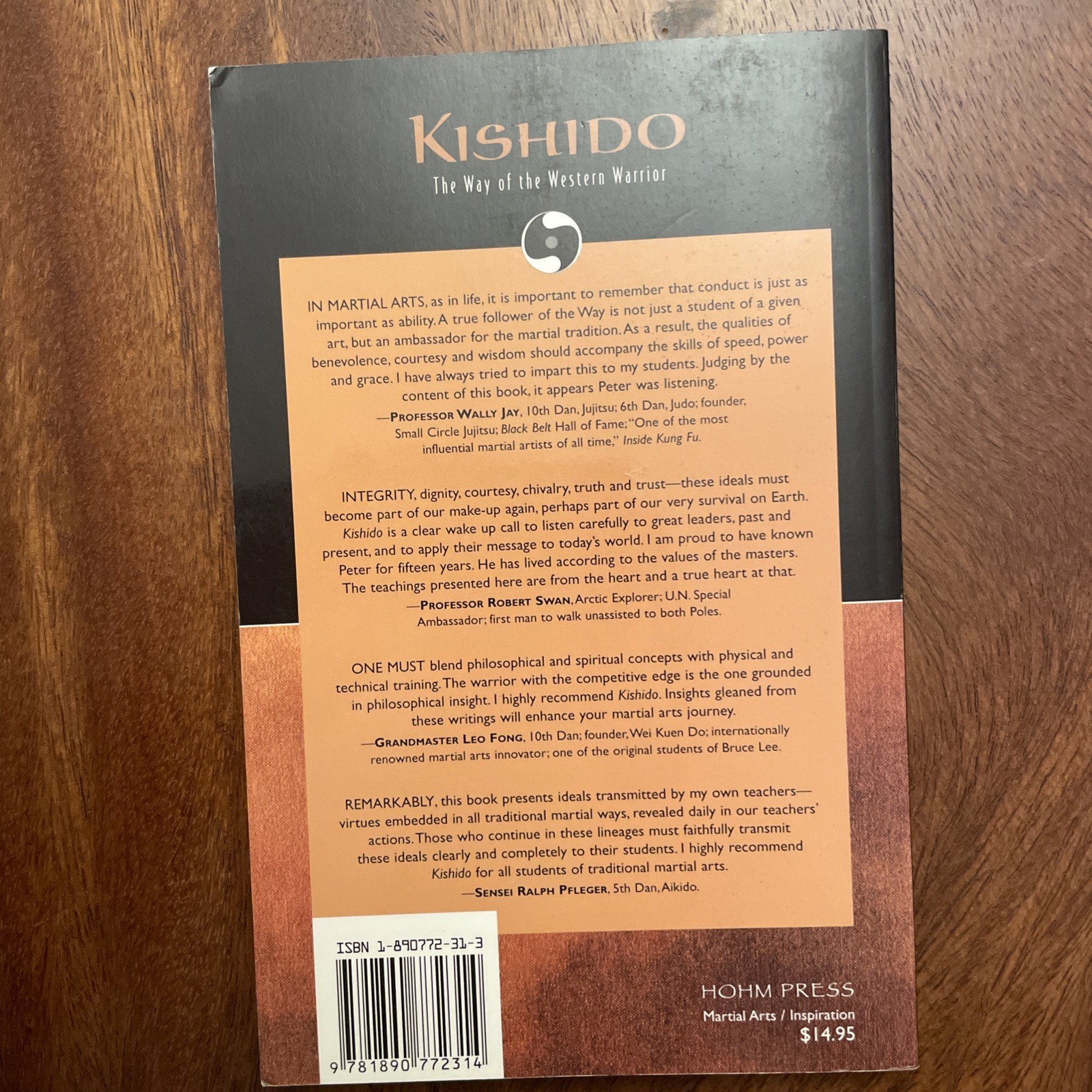 Kishido By Peter Hobart First Last 1st Edition Hohm Press 2003 VG+
