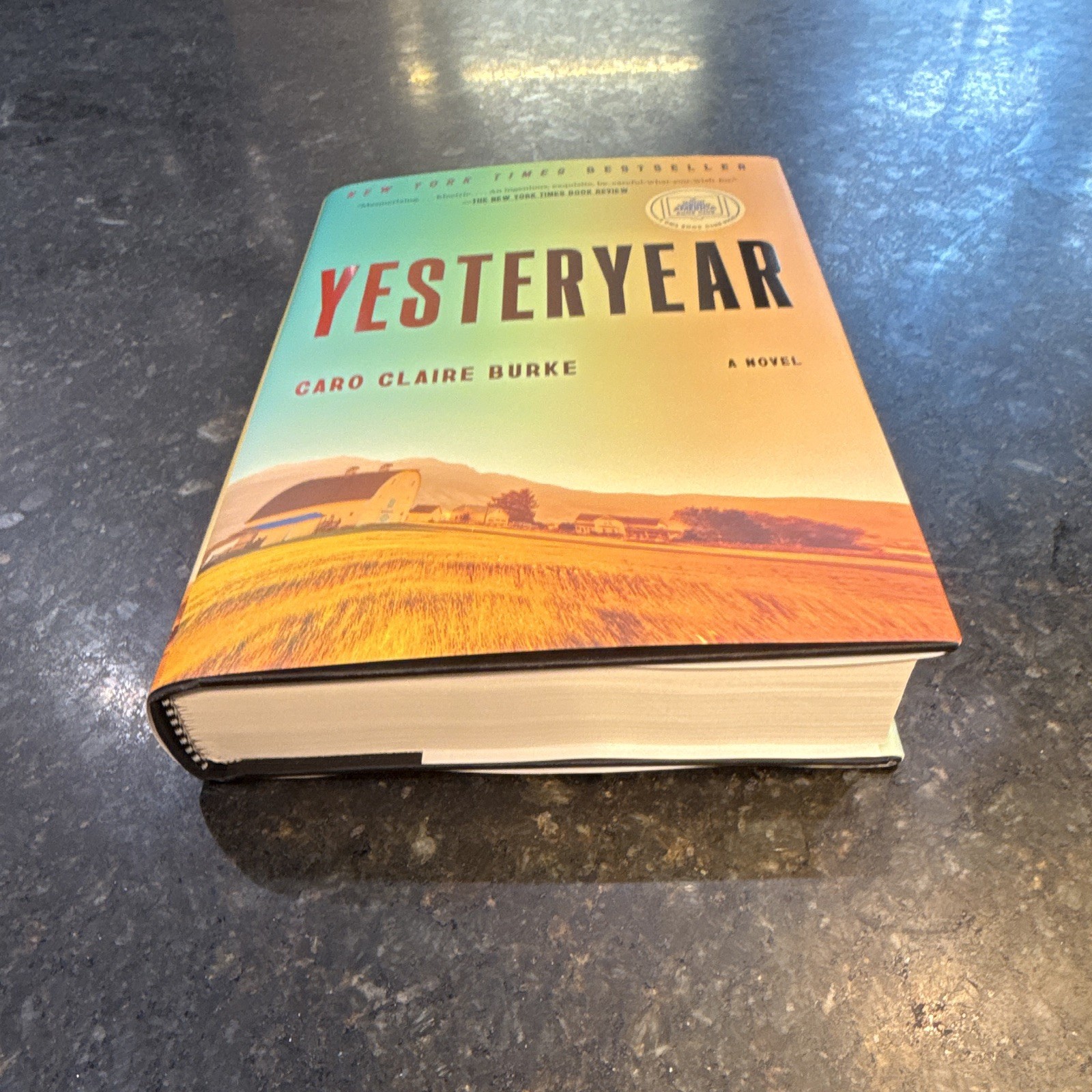 Signed First Edition Yesteryear Caro Claire Burke Hardcover