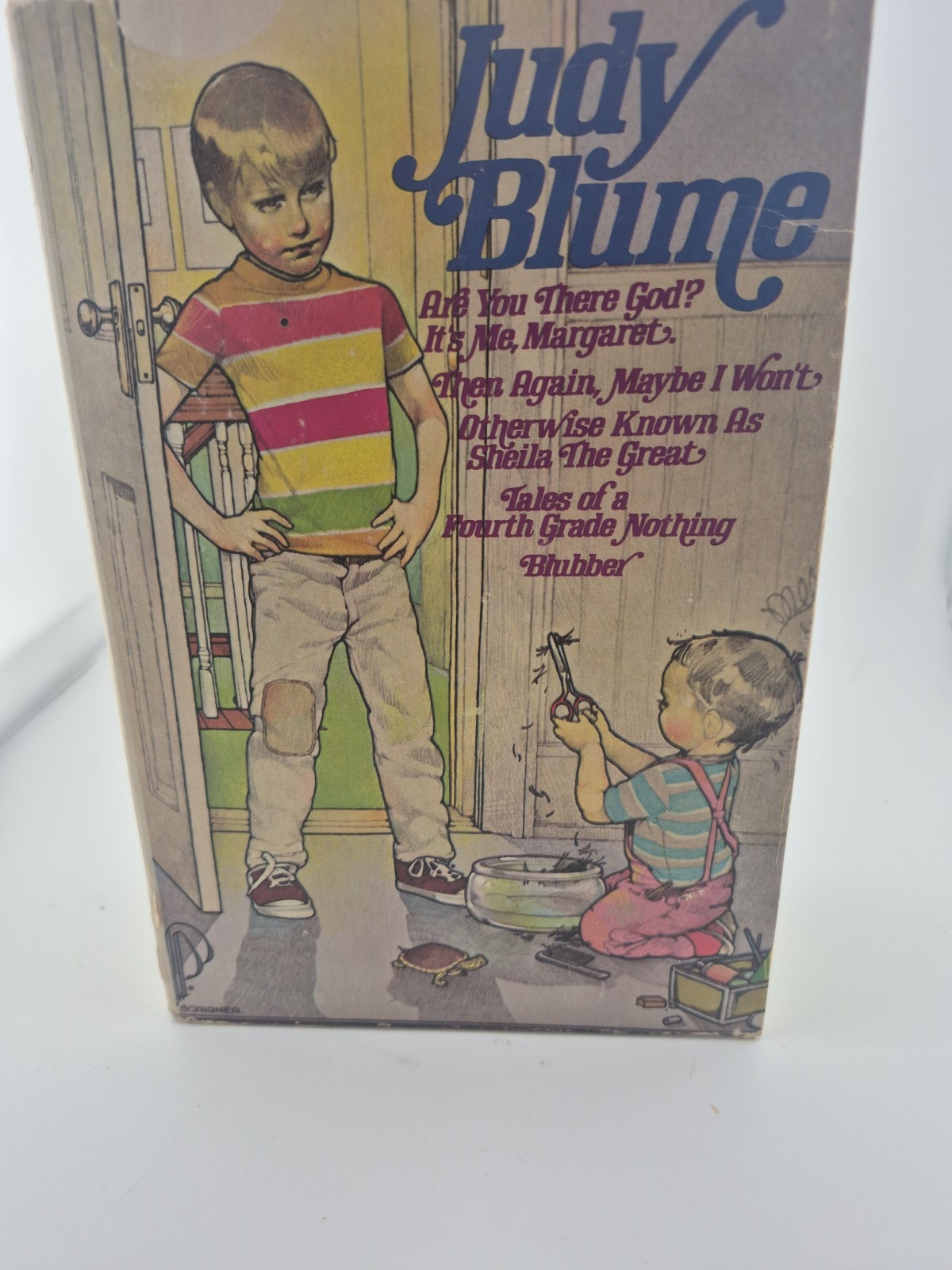 Judy Blume 5 Book Box Set 1970’s Paperback Various Titles