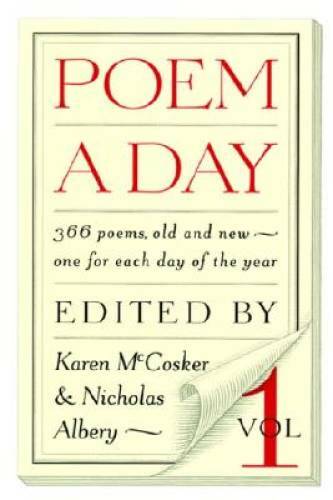 Poem a Day, Vol. 1 – Paperback By McCosker, Karen – GOOD