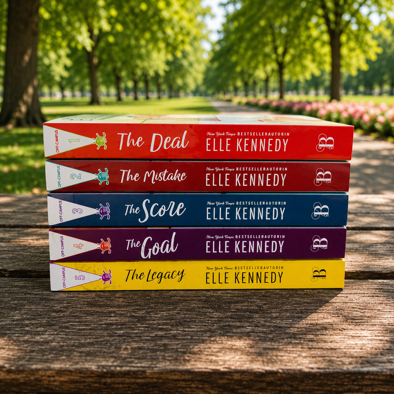 Off-Campus Series The Deal, Mistake, Score, Goal, Legacy, 5 book set..