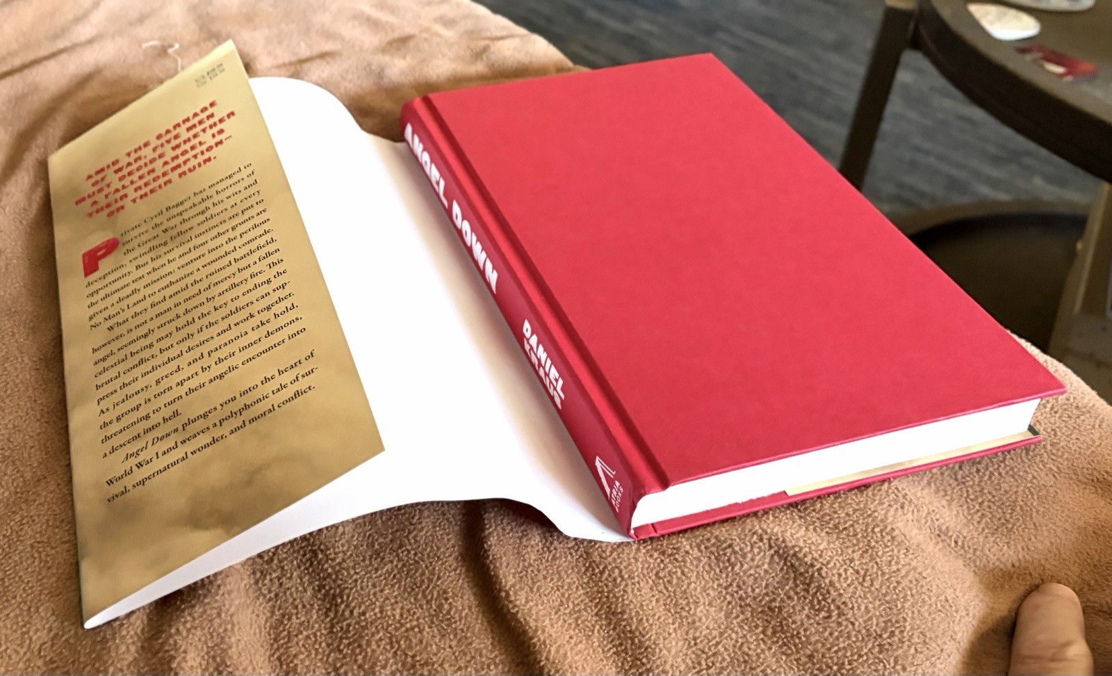 Angel Down (Pulitzer) Daniel Kraus 2025 1st edition 1st printing HCDJ RARE