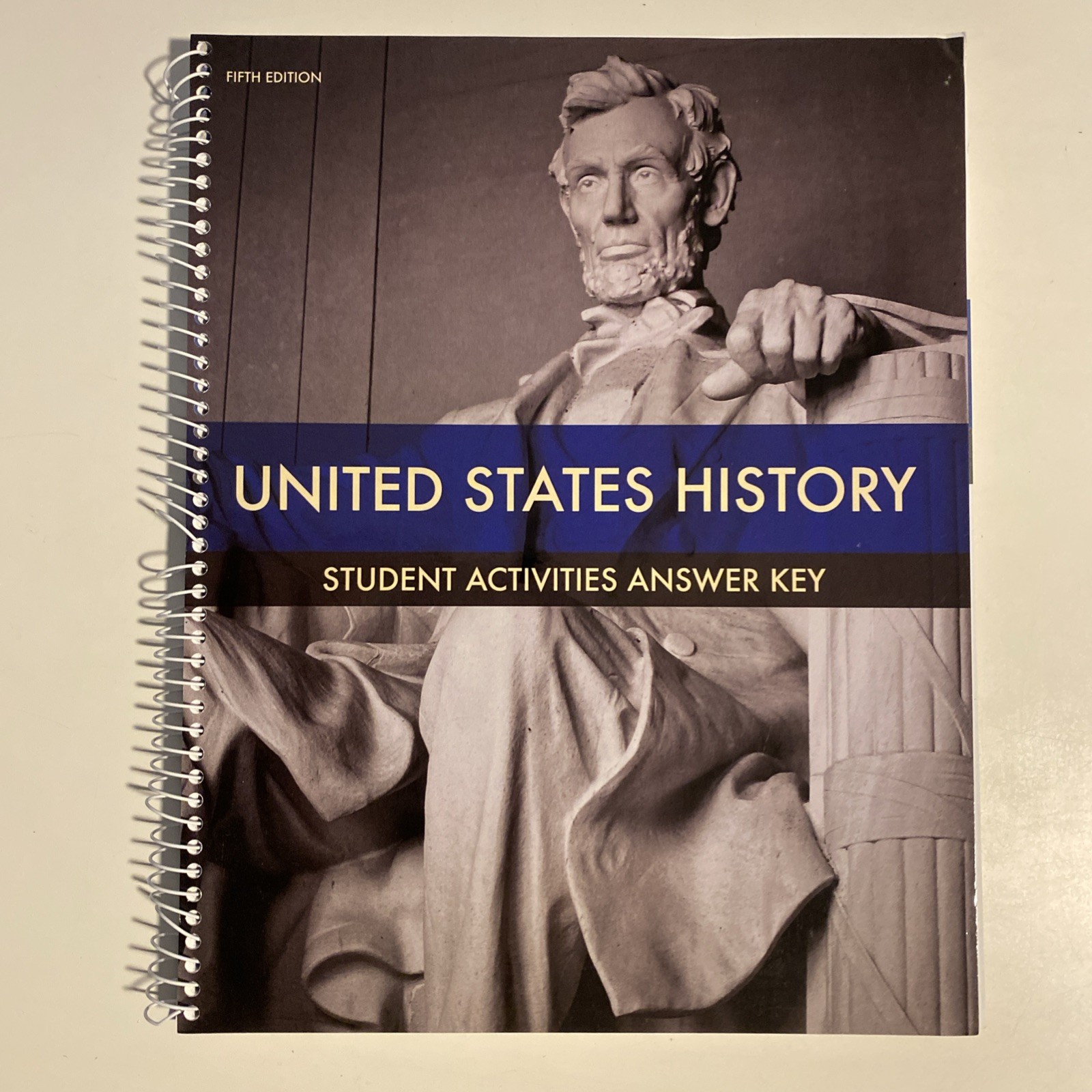 BJU Press United States History Student Activity & Answer Key No Writing