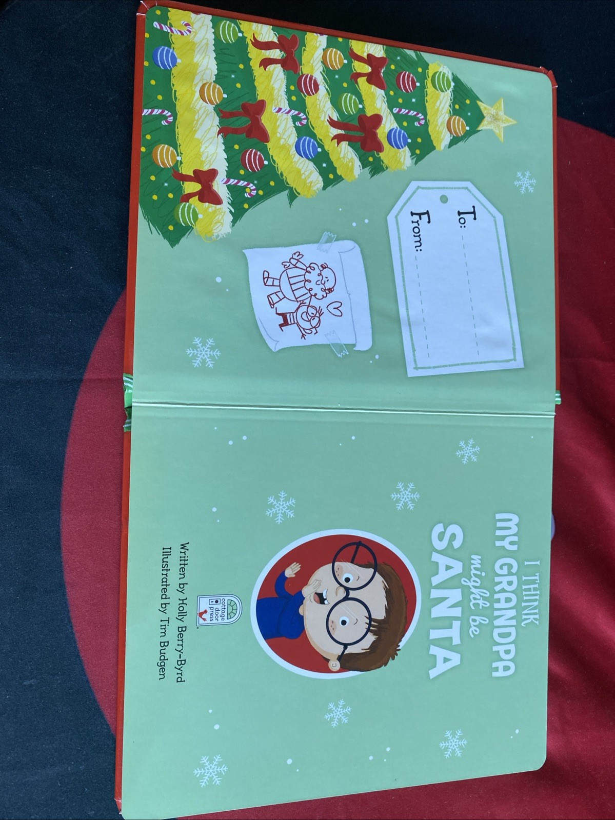 *KIDS*🎅🏼 I Think My Grandpa Might Be Santa (2017, Foam Book) CHRISTMAS $12.25