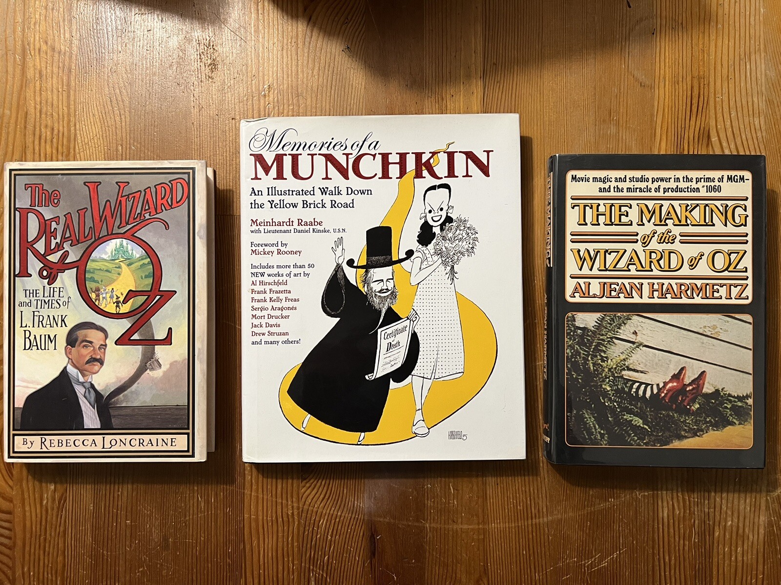 ULTIMATE WIZARD OF OZ Lot! — 8 Books by & about L. Frank BAUM + SIGNED Munchkin!
