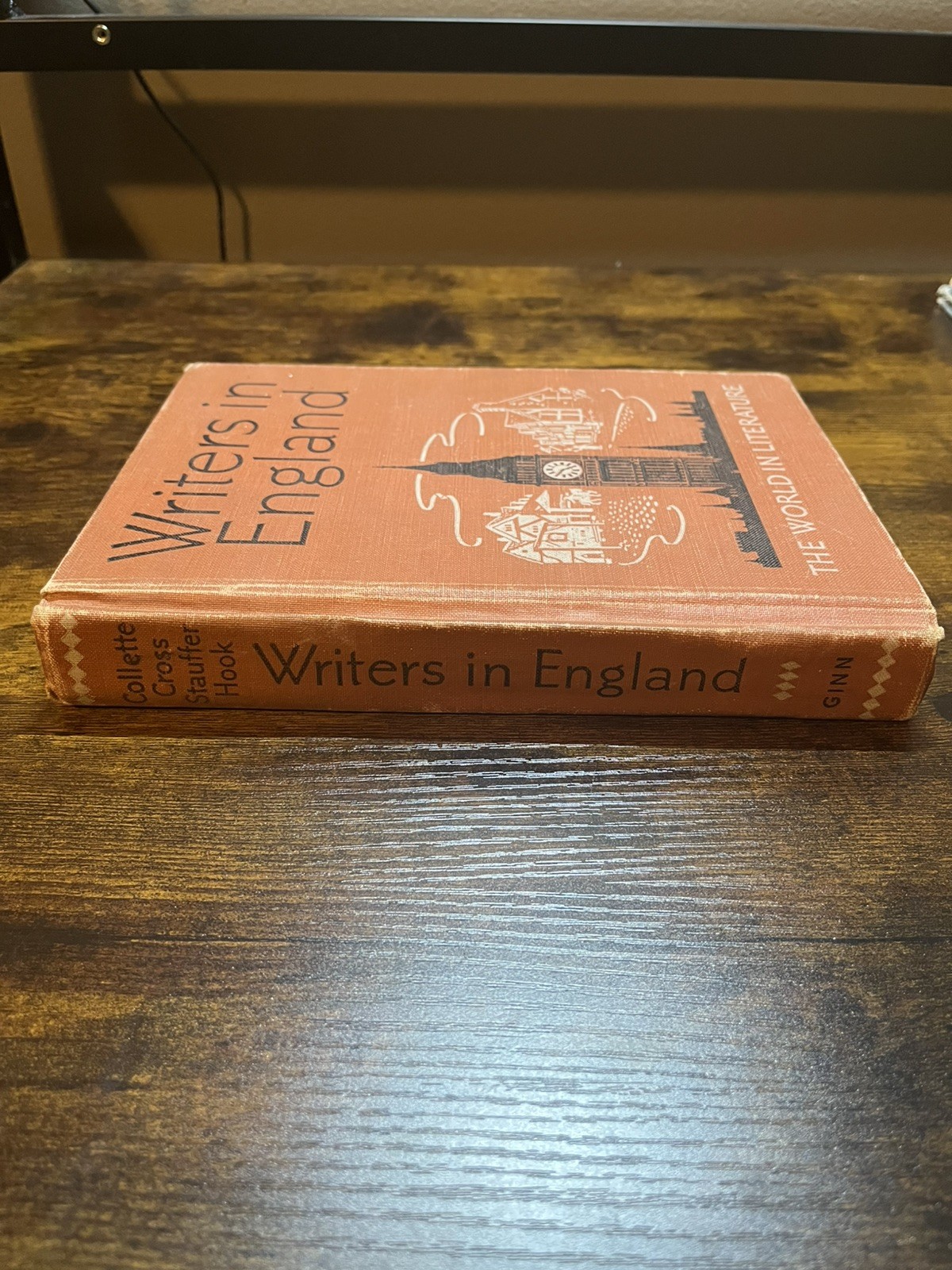 Writers In England The World In Literature Vintage 1949 HC