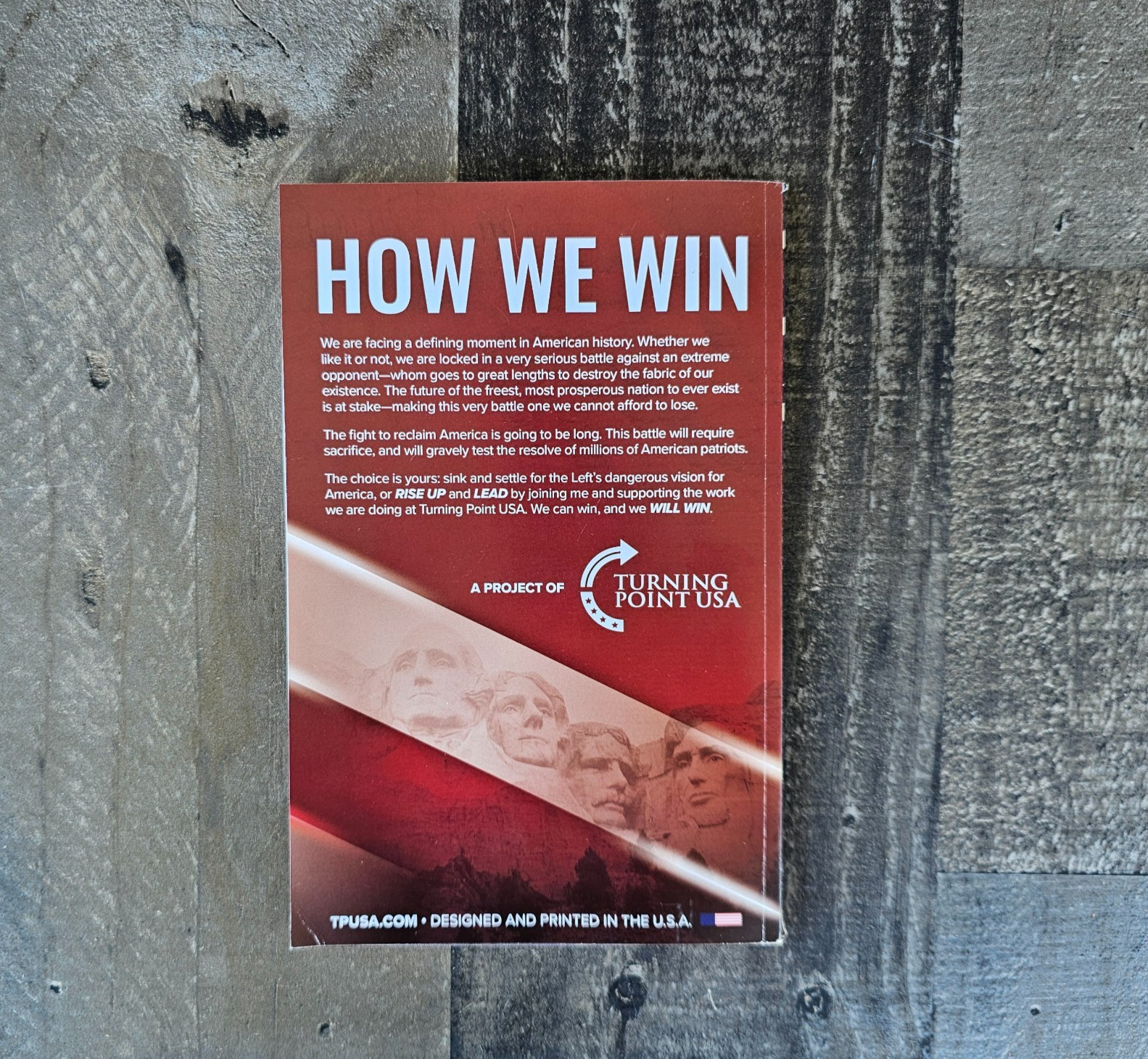 How We Win: Charlie Kirk 2022 Turning Point USA Political Nonfiction