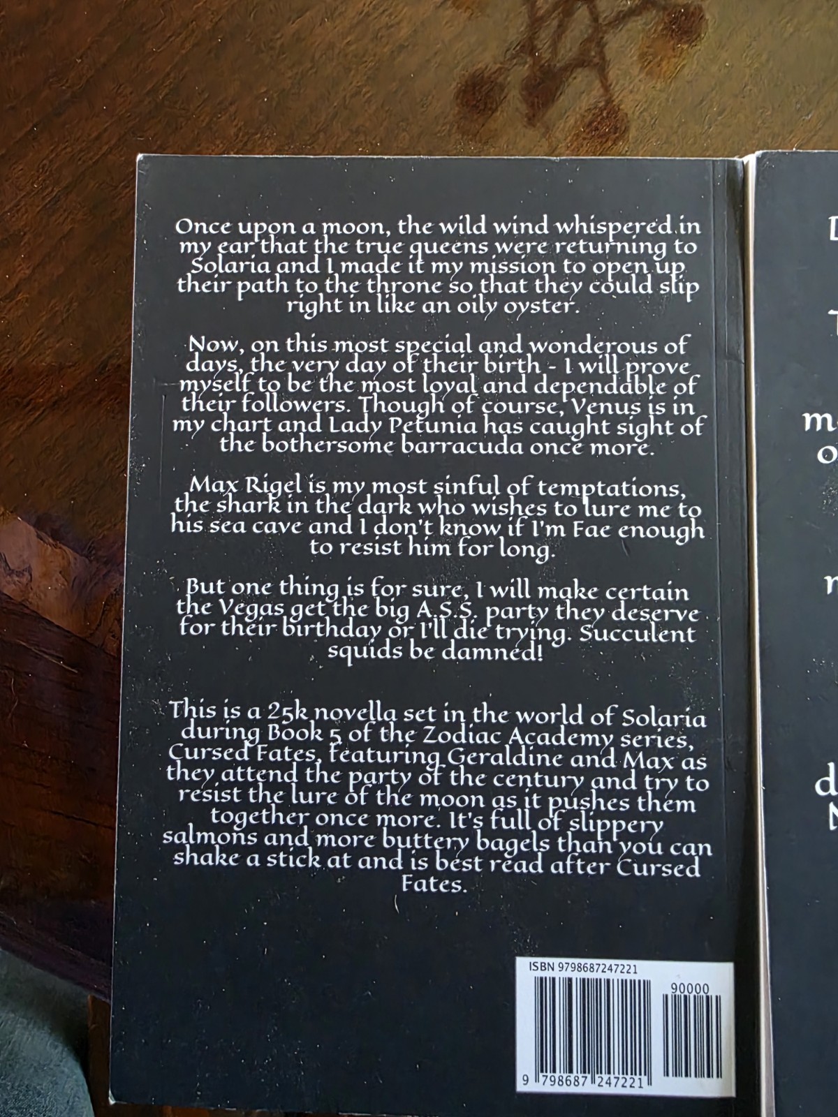 Zodiac Academy Books 0.5 And 5.5 In The Original Matte Black Covers.