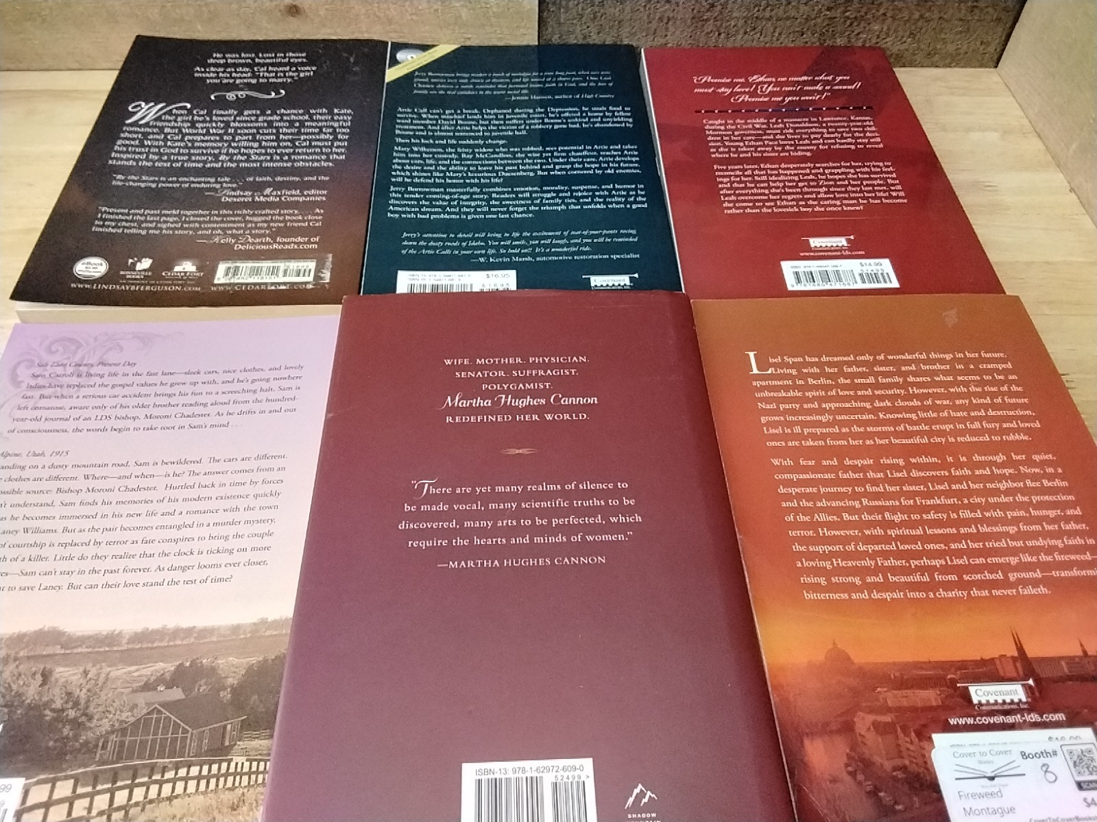 Lot Of 13 LDS Historical Fiction And Romance Covenant Communication