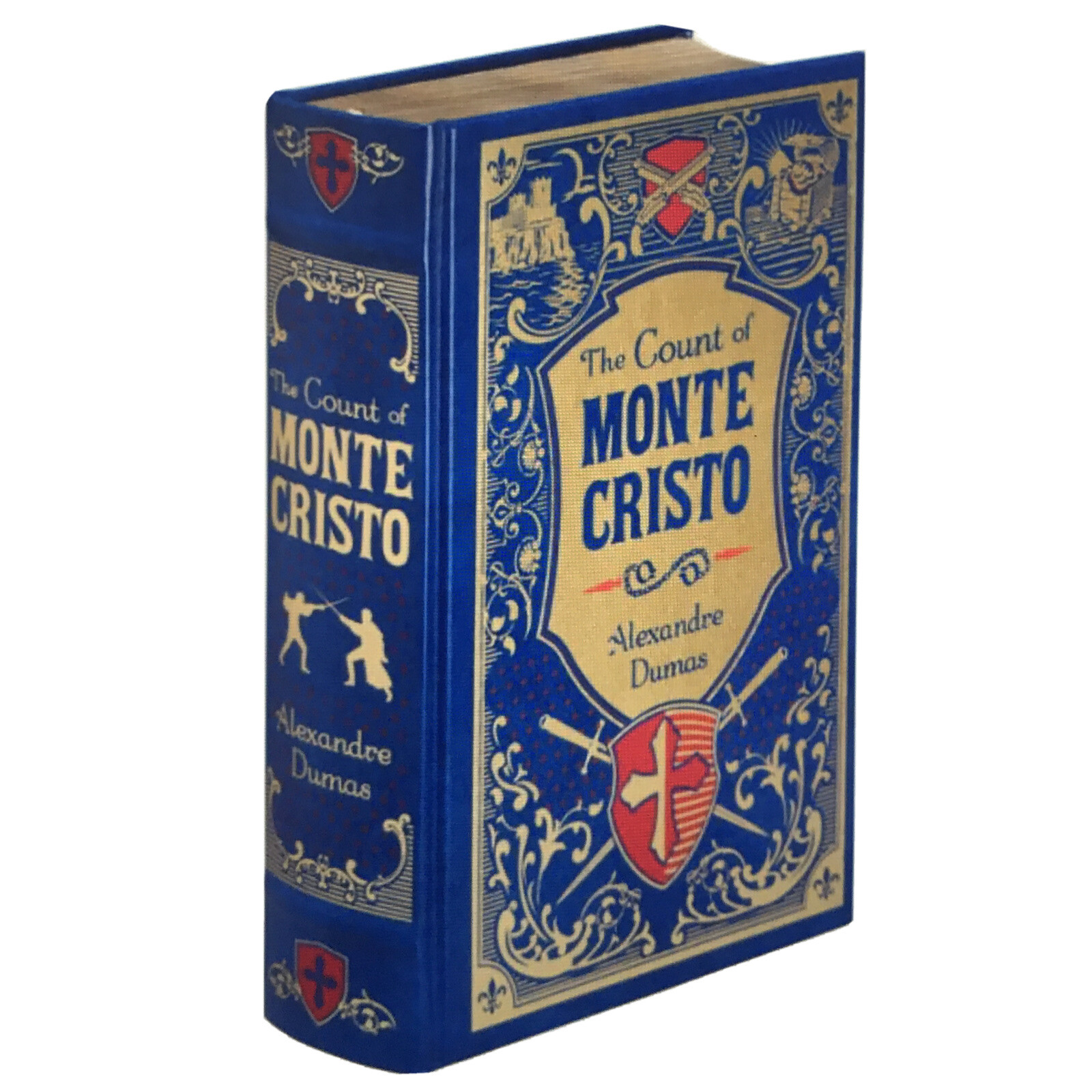 ❤️THE COUNT of MONTE CRISTO by A. Dumas Leather Bound Collectible/Sealed NEW