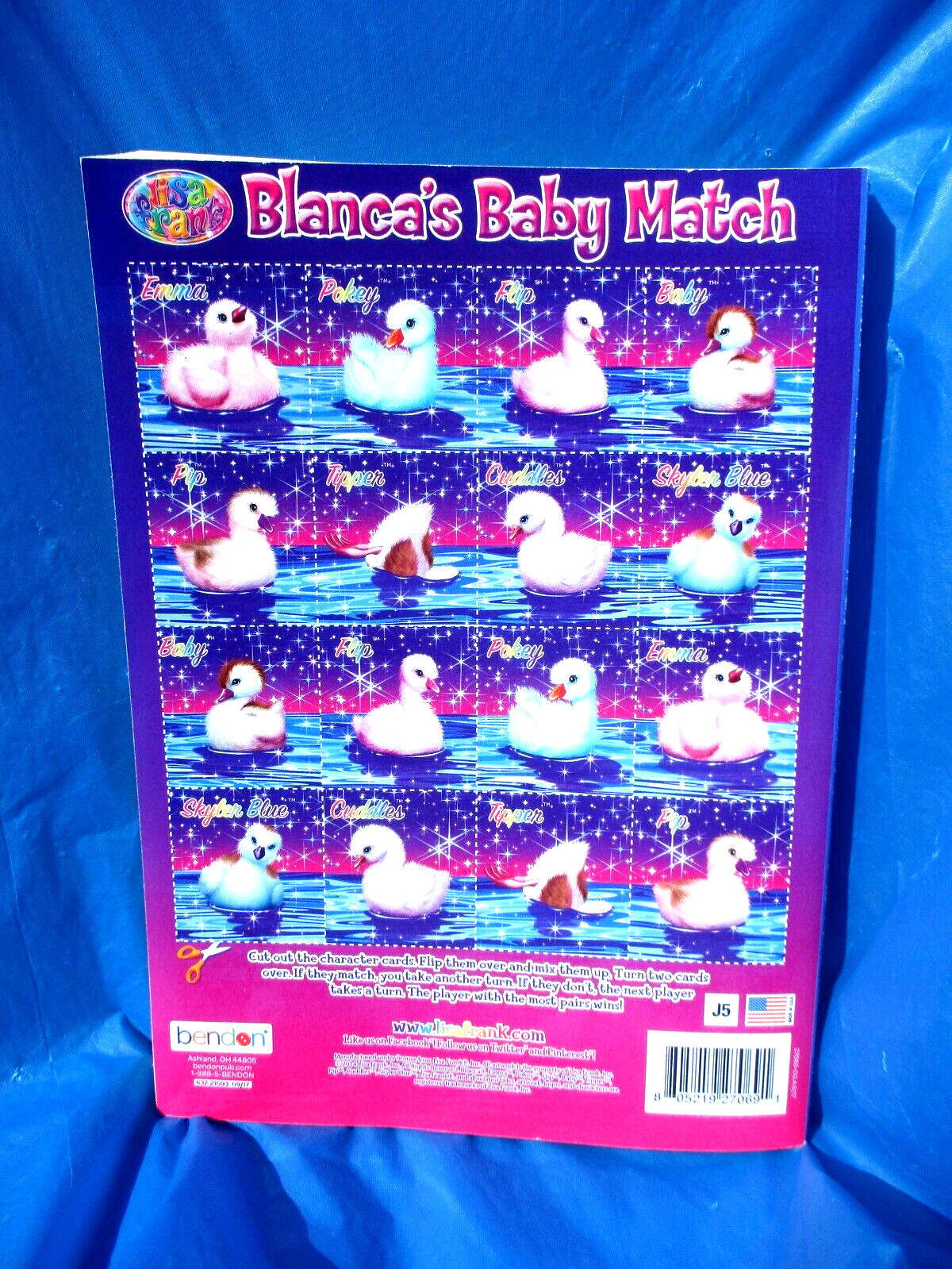 Lisa Frank Coloring and Activity Book with Stickers 288 pages Bendon NEW Unused