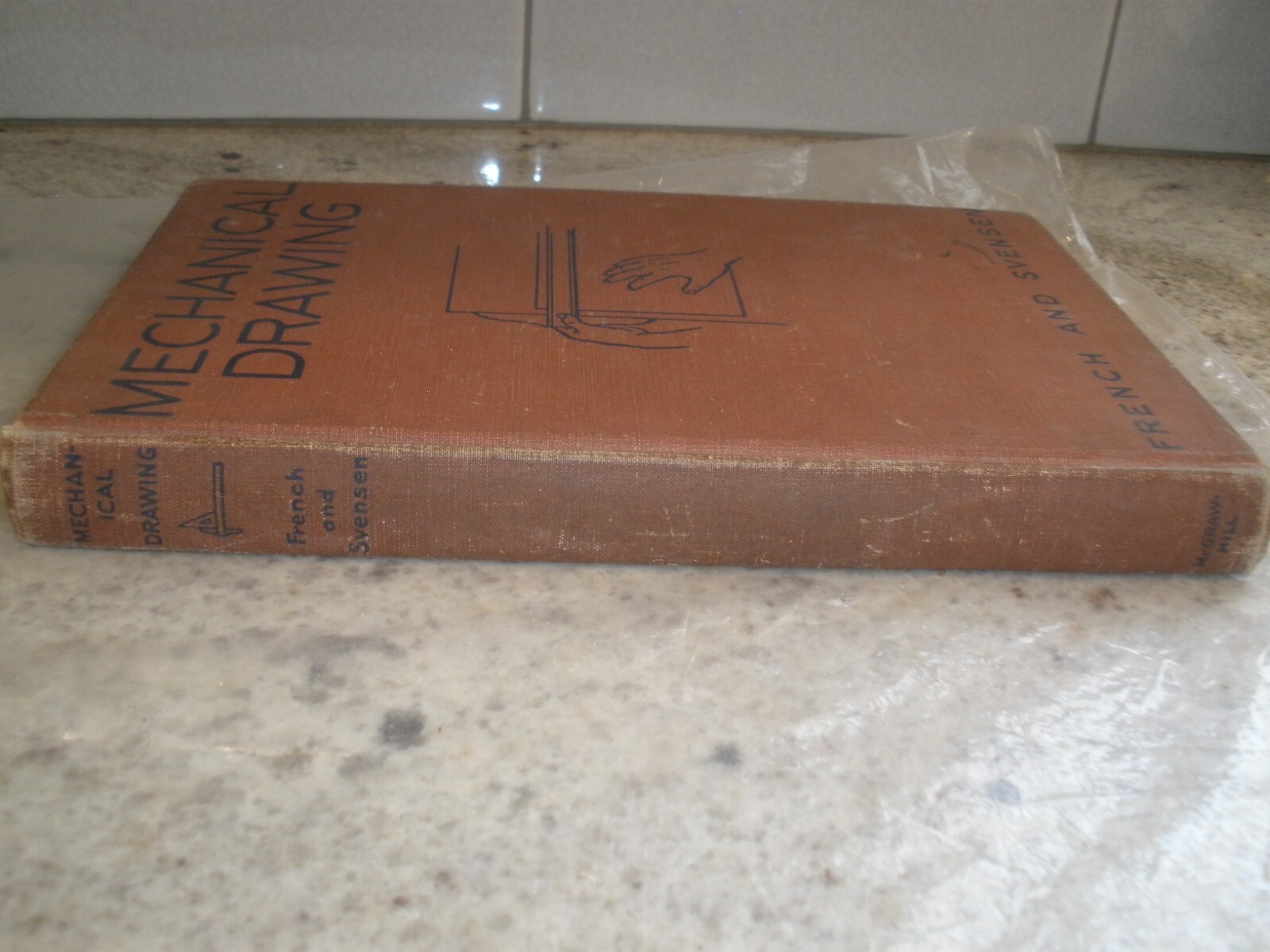 MECHANICAL DRAWING FRENCH AND SVENSEN HARDCOVER 1940