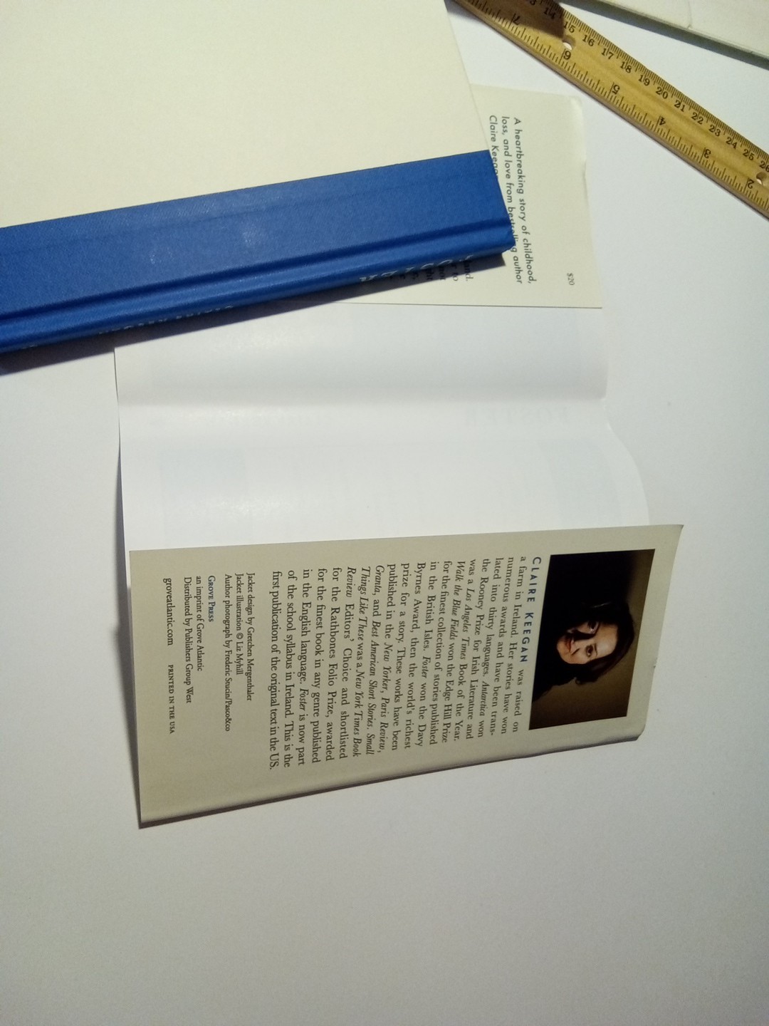 FOSTER – CLAIRE KEEGAN ( FIRST GROVE ATLANTIC PRINTING NOV. 2022 HC SOLD AS IS