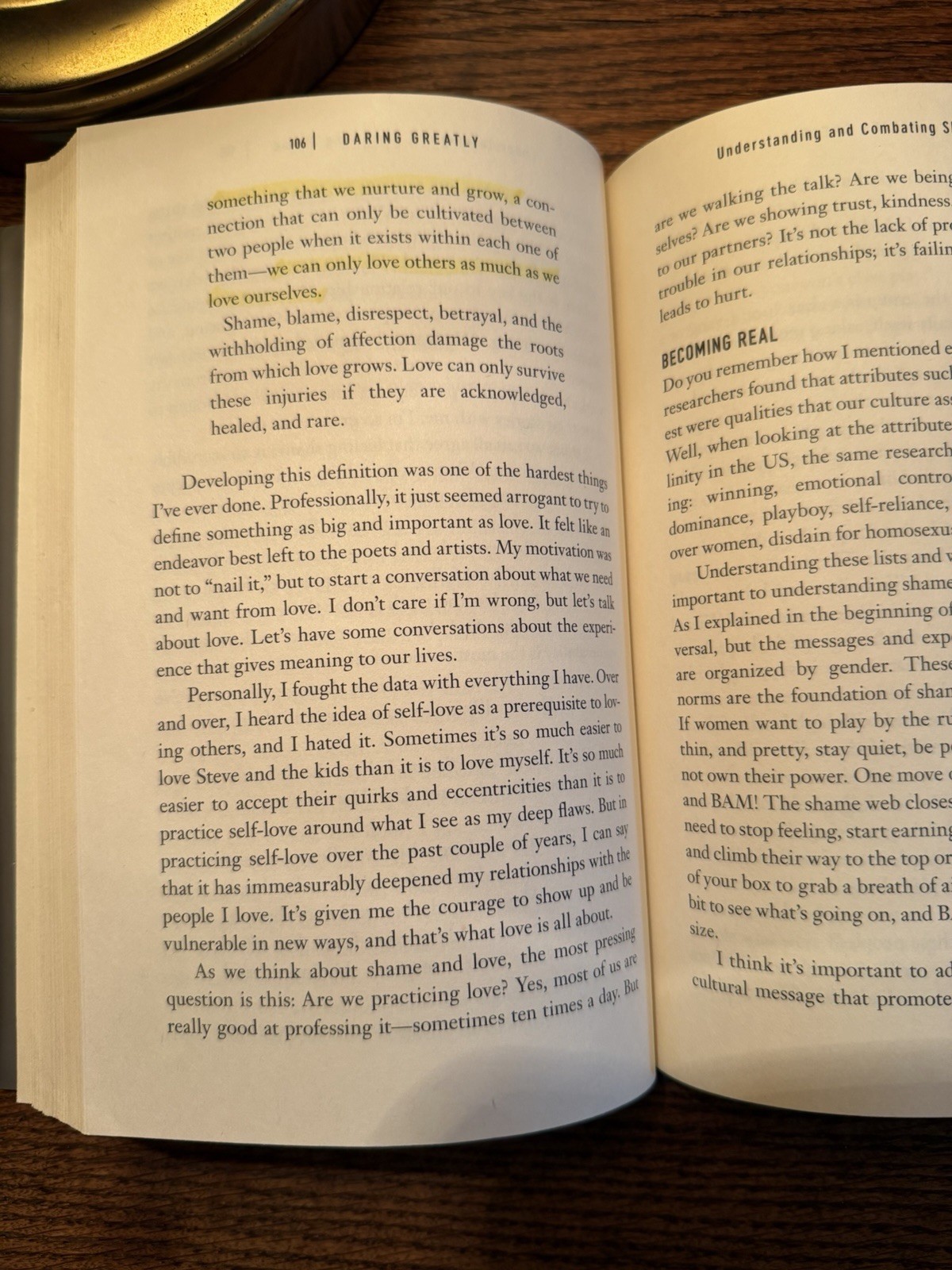Daring Greatly Brené Brown 1st Edition 1st Printing 2012 Hardcover DJ VG Notes