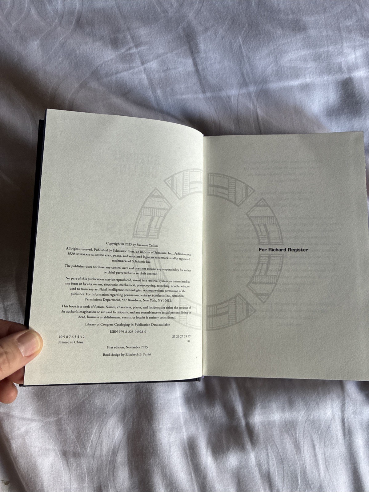 SUNRISE ON THE REAPING Suzanne Collins First Edition