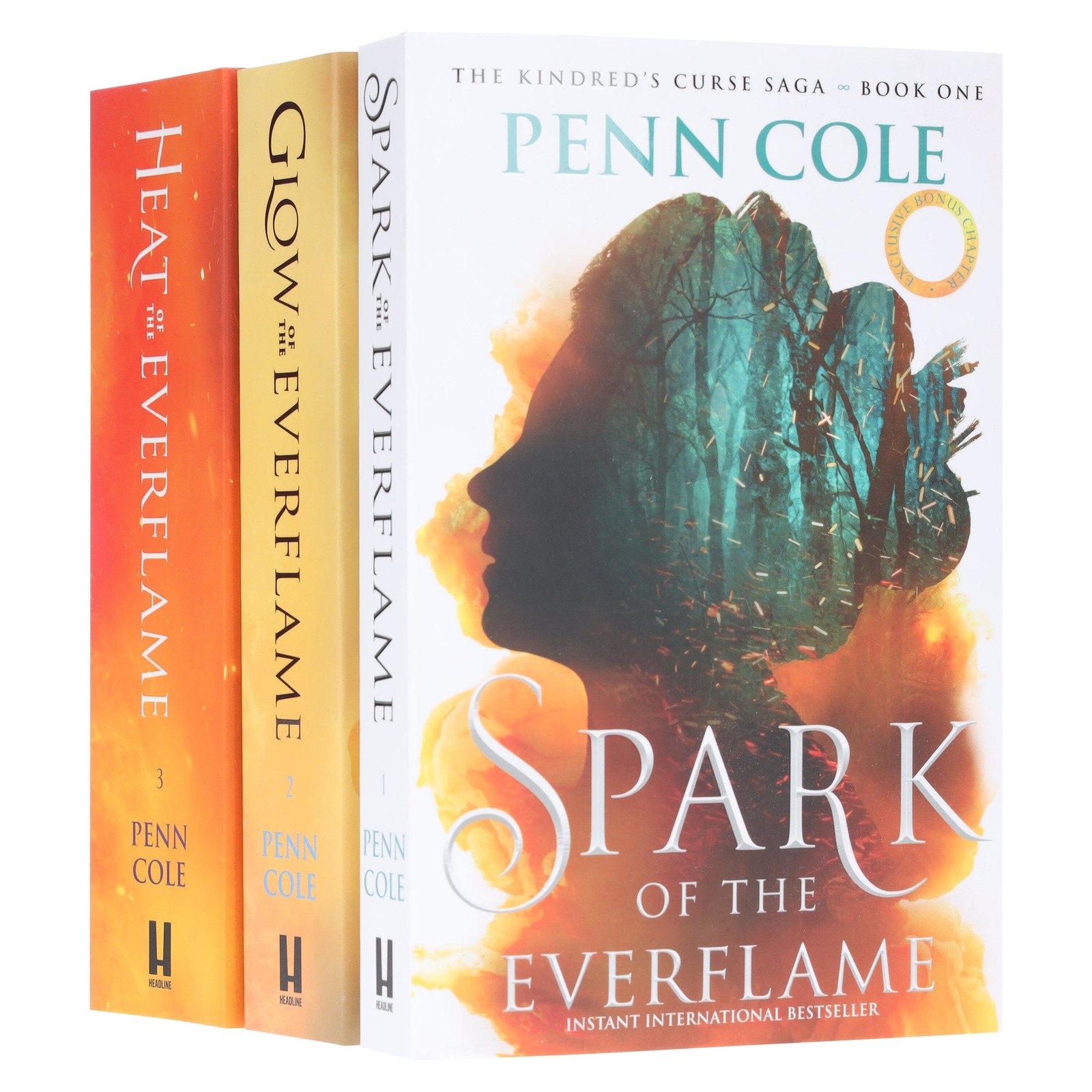 The Kindred’s Curse Saga by Penn Cole 3 Books Collection Set – Fiction – PB