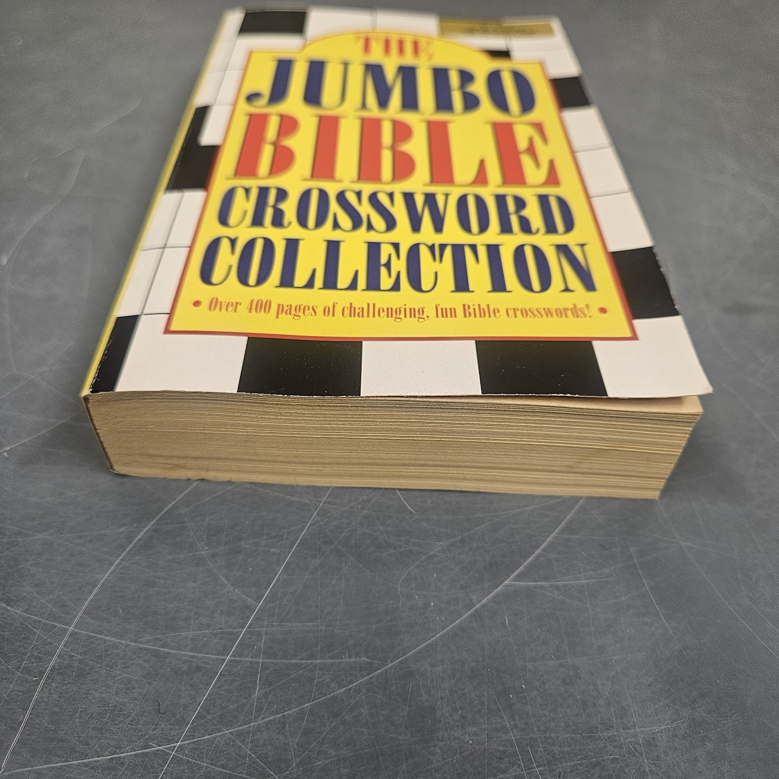 The Jumbo Bible Crossword Collection Over 400 Pages Religious Mental Exercise