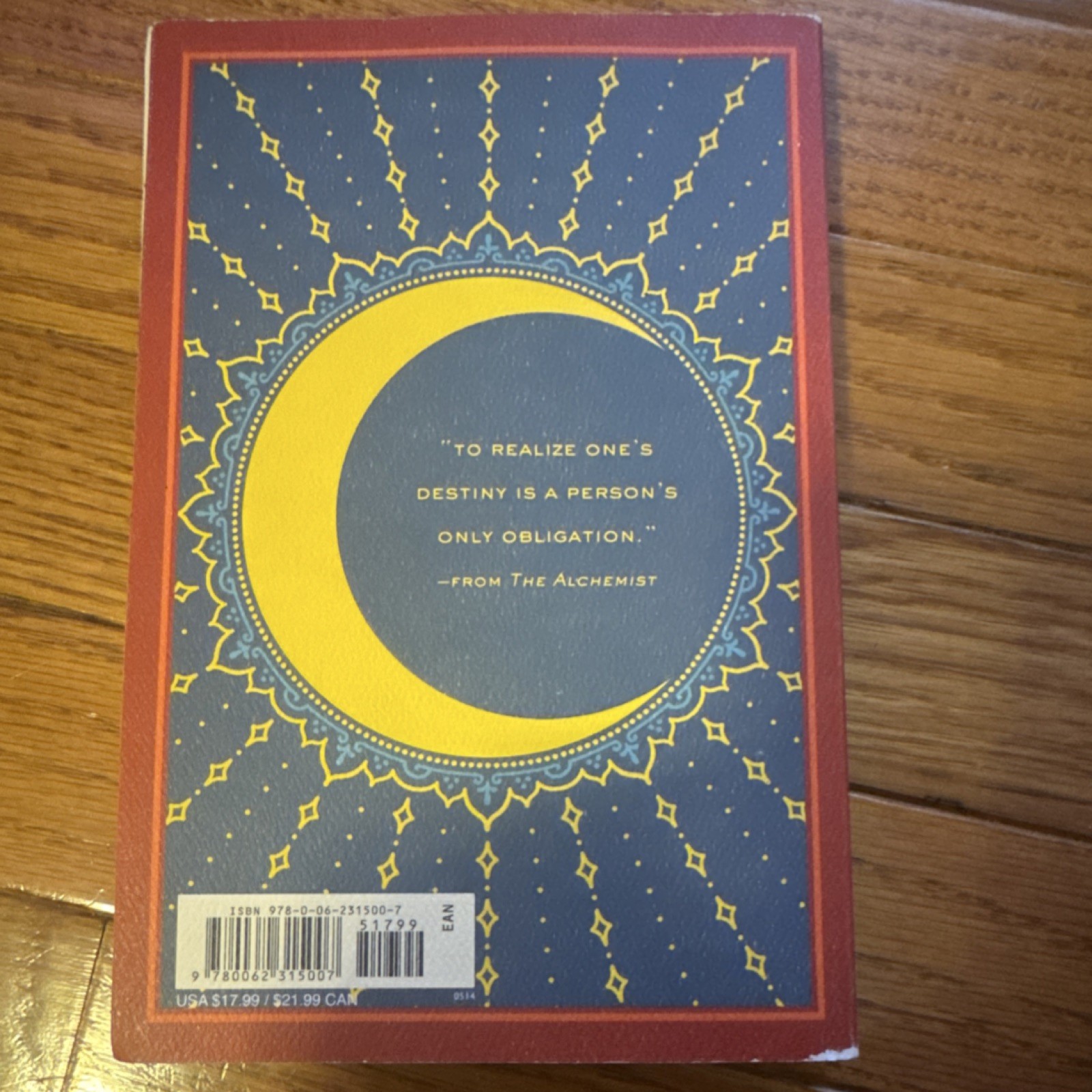 The Alchemist by Paulo Coelho 25th Anniversary Edition Paperback