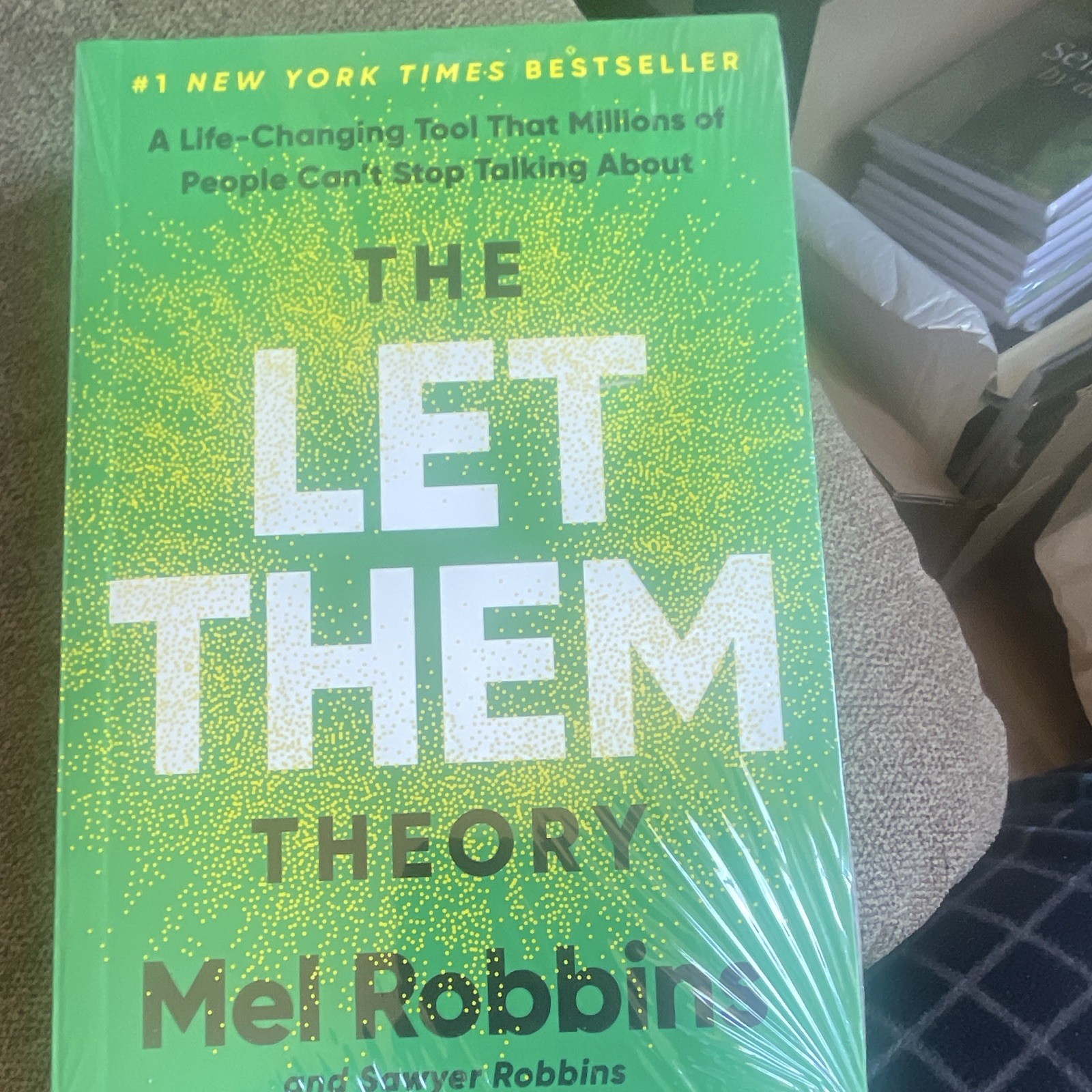 Mel Robbins Let Them Theory: Life-Changing Tool Hardcover 2024 Self-Help