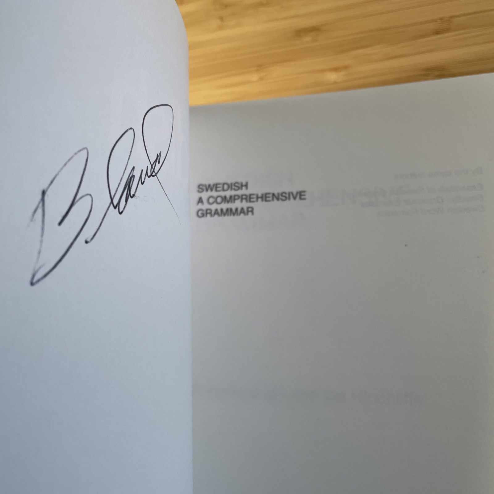 Philip Holmes & Ian Hinchliffe / SWEDISH: A COMPREHENSIVE GRAMMAR (Routledge)