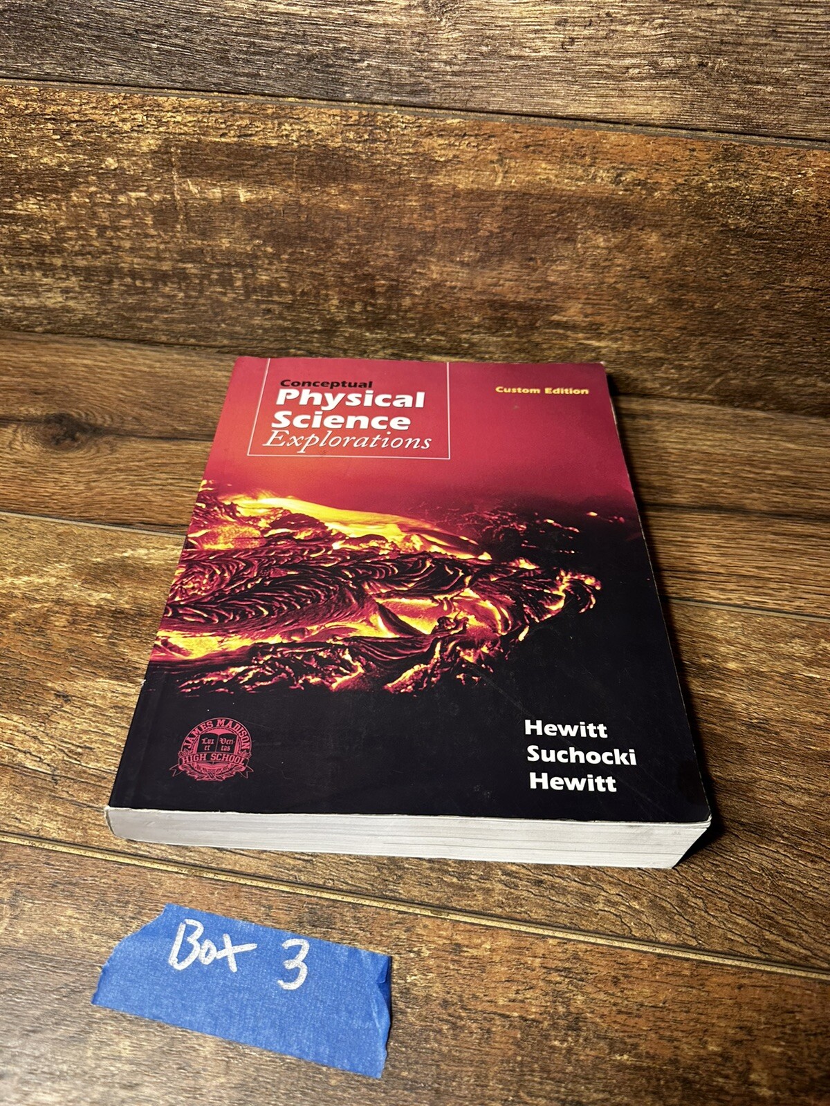 CONCEPTUAL PHYSICAL SCIENCE EXPLORATIONS – CUSTOM EDITION By Paul G. Hewitt W/CD