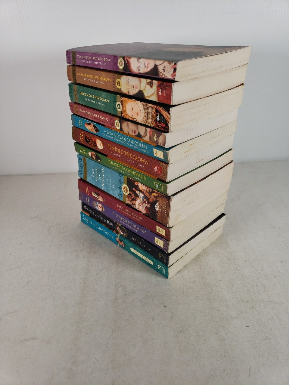 Jean Plaidy (12 Book Lot – All Paperback) the Borgias, Stuart Saga, The Tudors