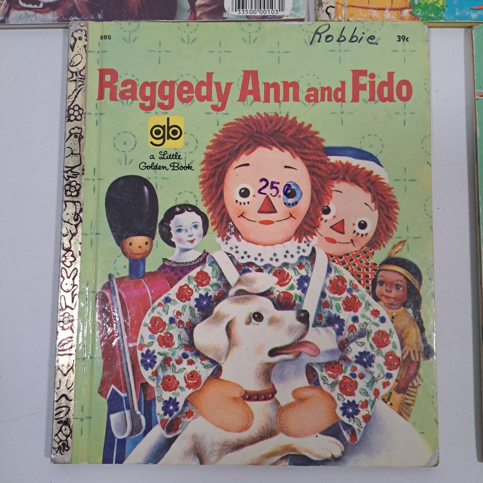 Vtg 8 Little Golden Books Benji Return Oz Heidi Raggedy Ann Duck Tale Bugs Howdy