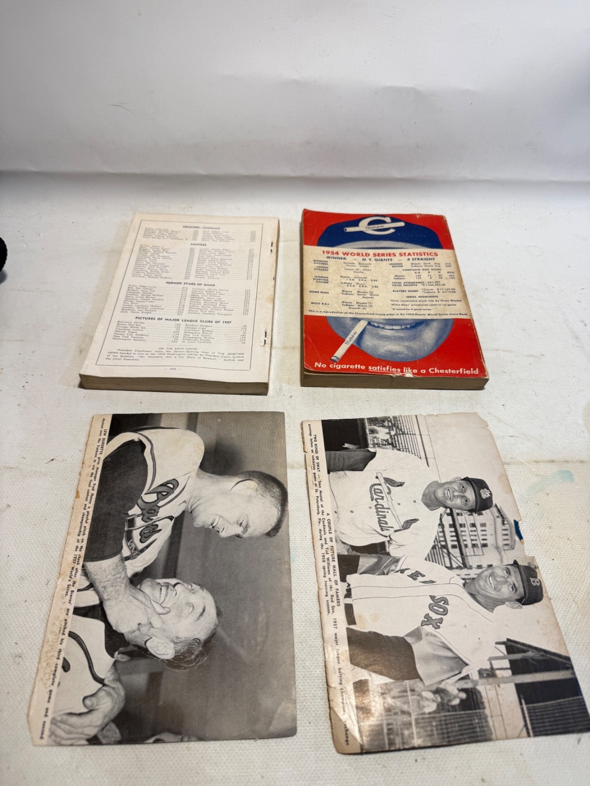 THE SPORTING NEWS BASEBALL REGISTER 336 PAGES 1958 EDITION VINTAGE