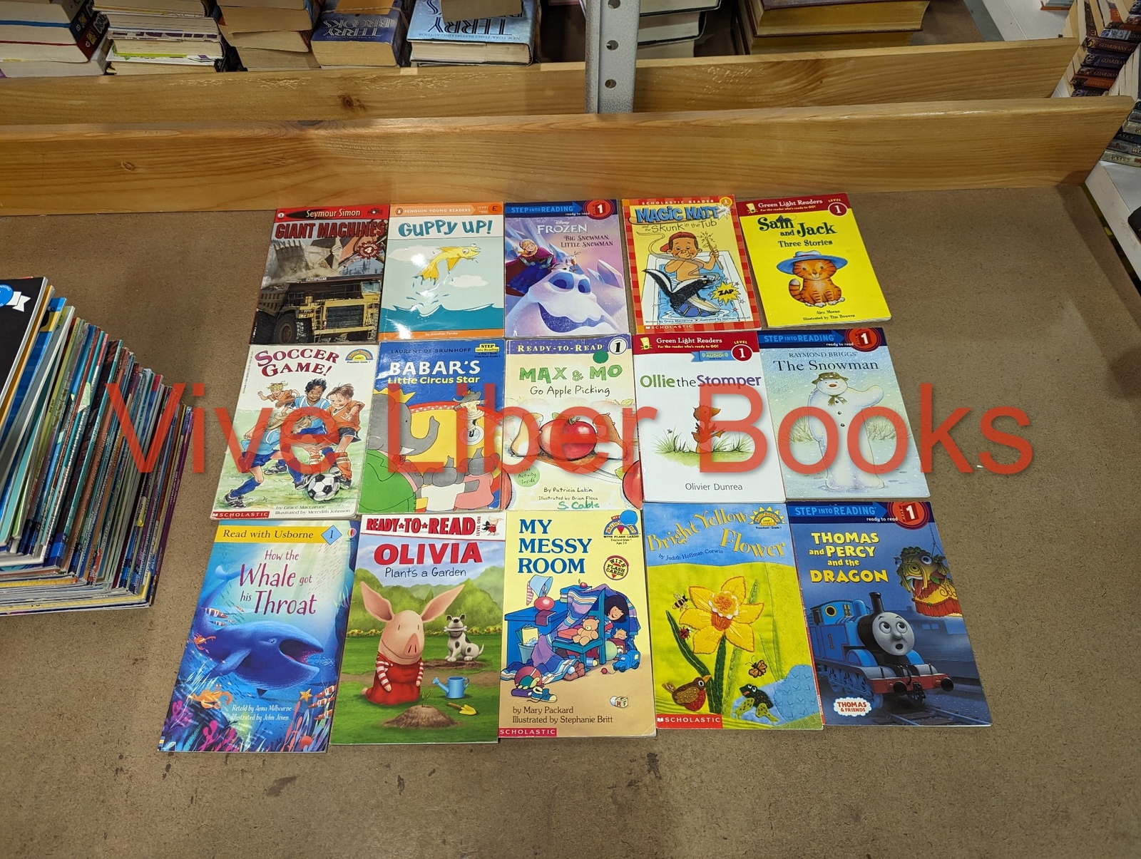 Huge Lot of 100 Step Into Reading Level 1 2 3 Books – My First – I Can Read MIX
