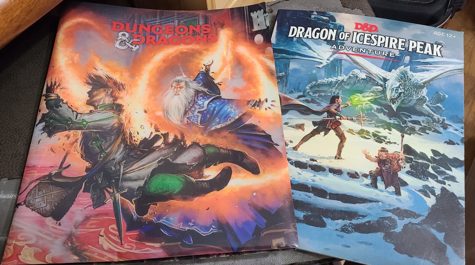 Dungeons Dragons Dragon of Icespire Peak Adventure + D&D Ultra Pro Folio Folder
