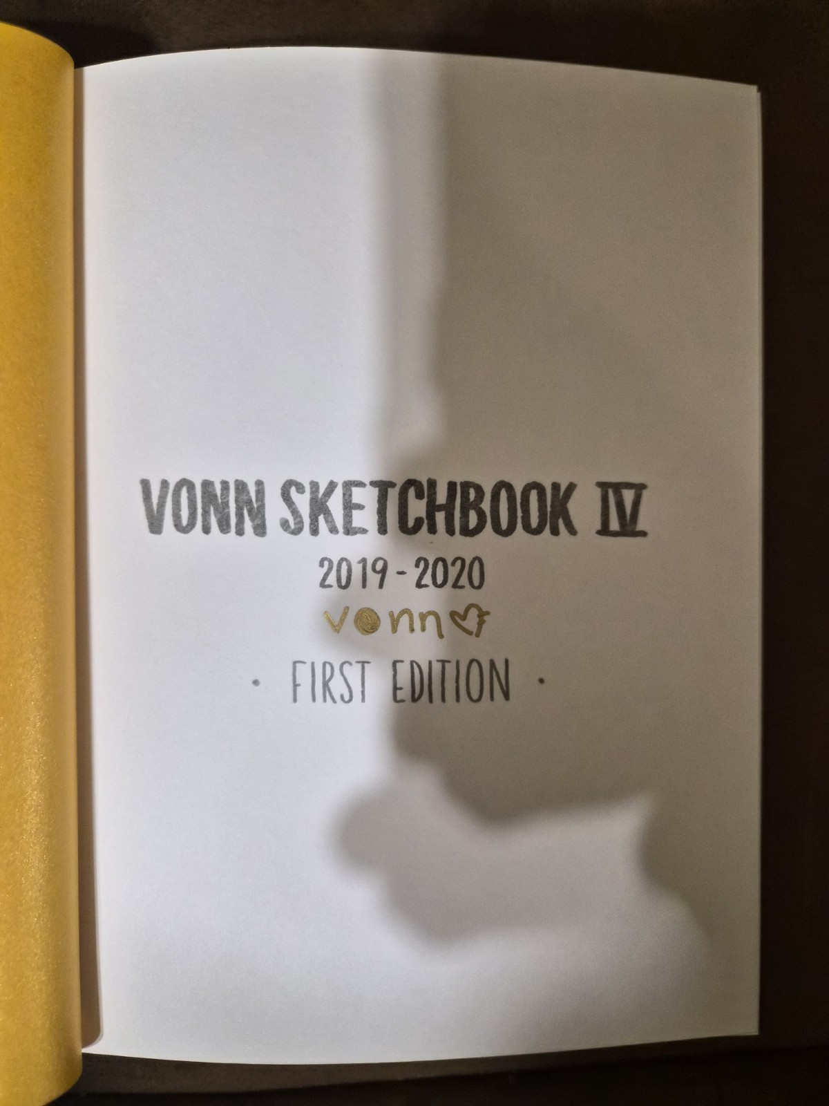 SIGNED 1st 2nd Ed Vonn Sketchbook I-IV 1-4 Timothy Von Rueden Vonnart Art Books