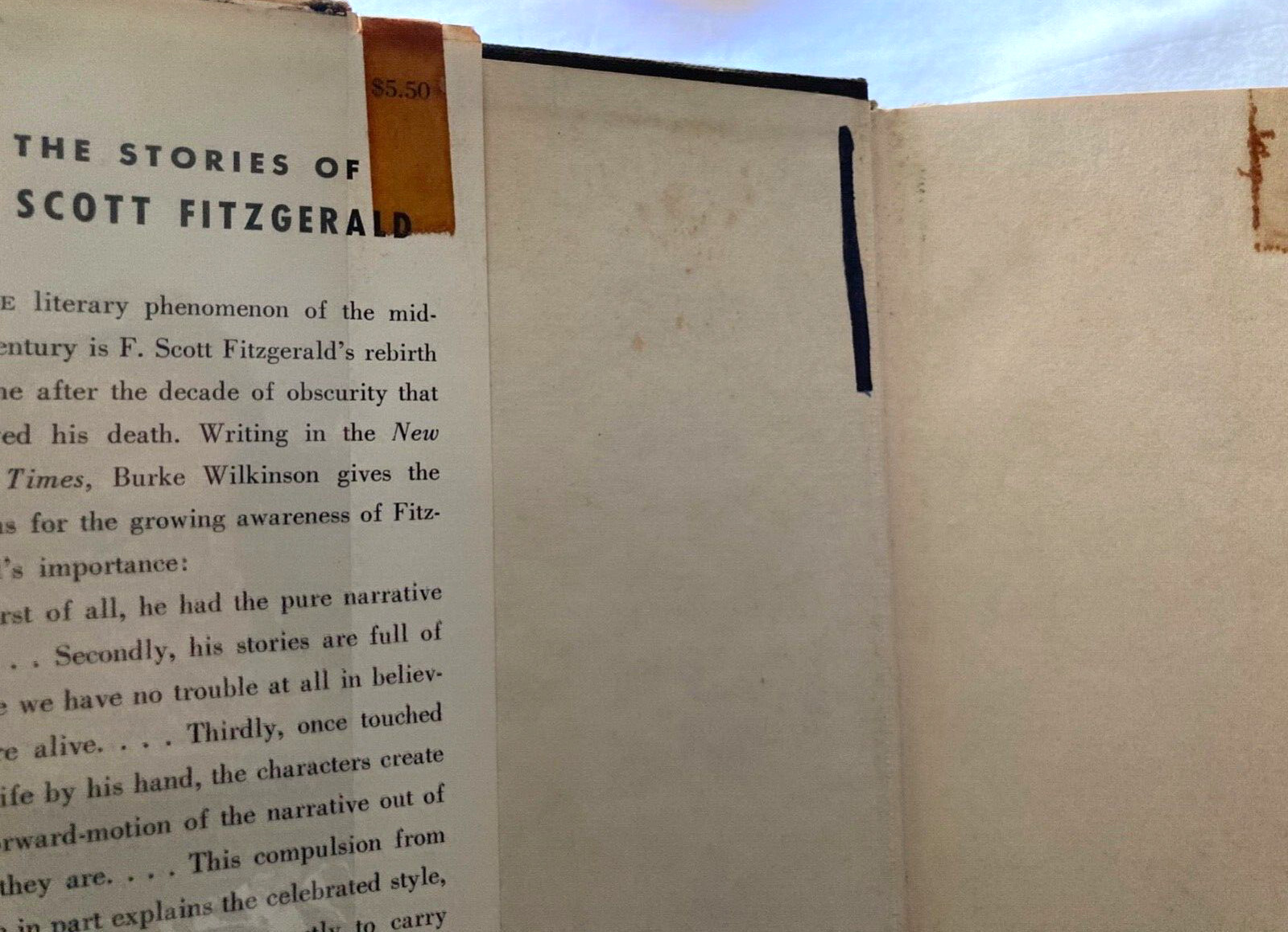 The Short Stories of F. Scott Fitzgerald (1951, Hardcover)