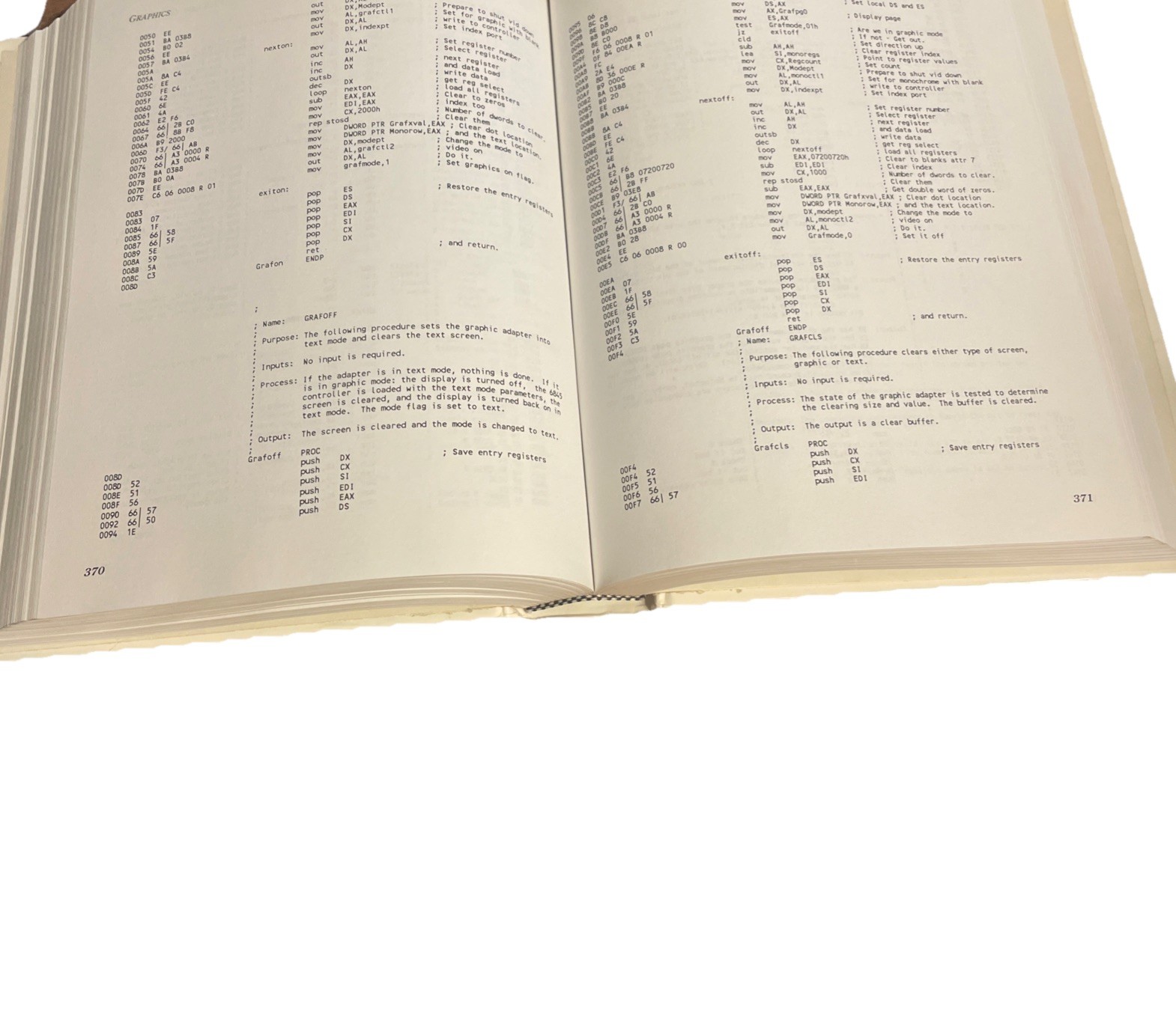 80386 ASSEMBLY LANGUAGE: A COMPLETE TUTORIAL AND By Penn Brumm – SC 1988 Vintage