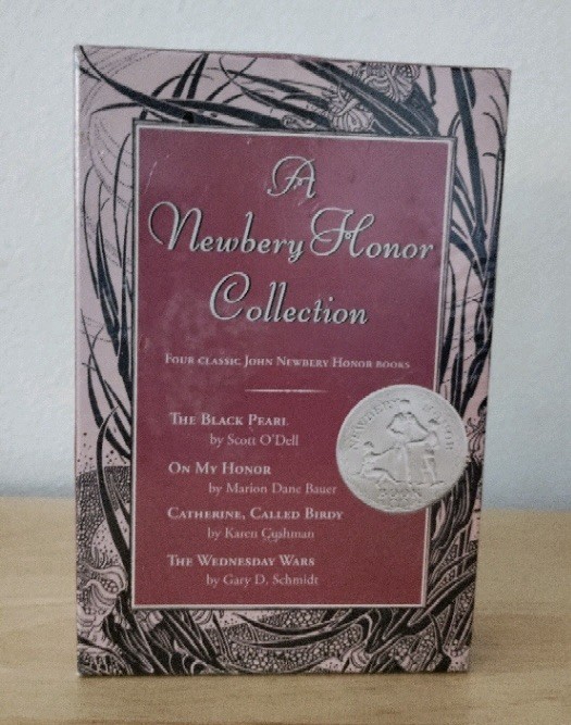 NEW Newberry Honor Collection-4 book set/Wednesday Wars/Black Pearl/On My Honor+