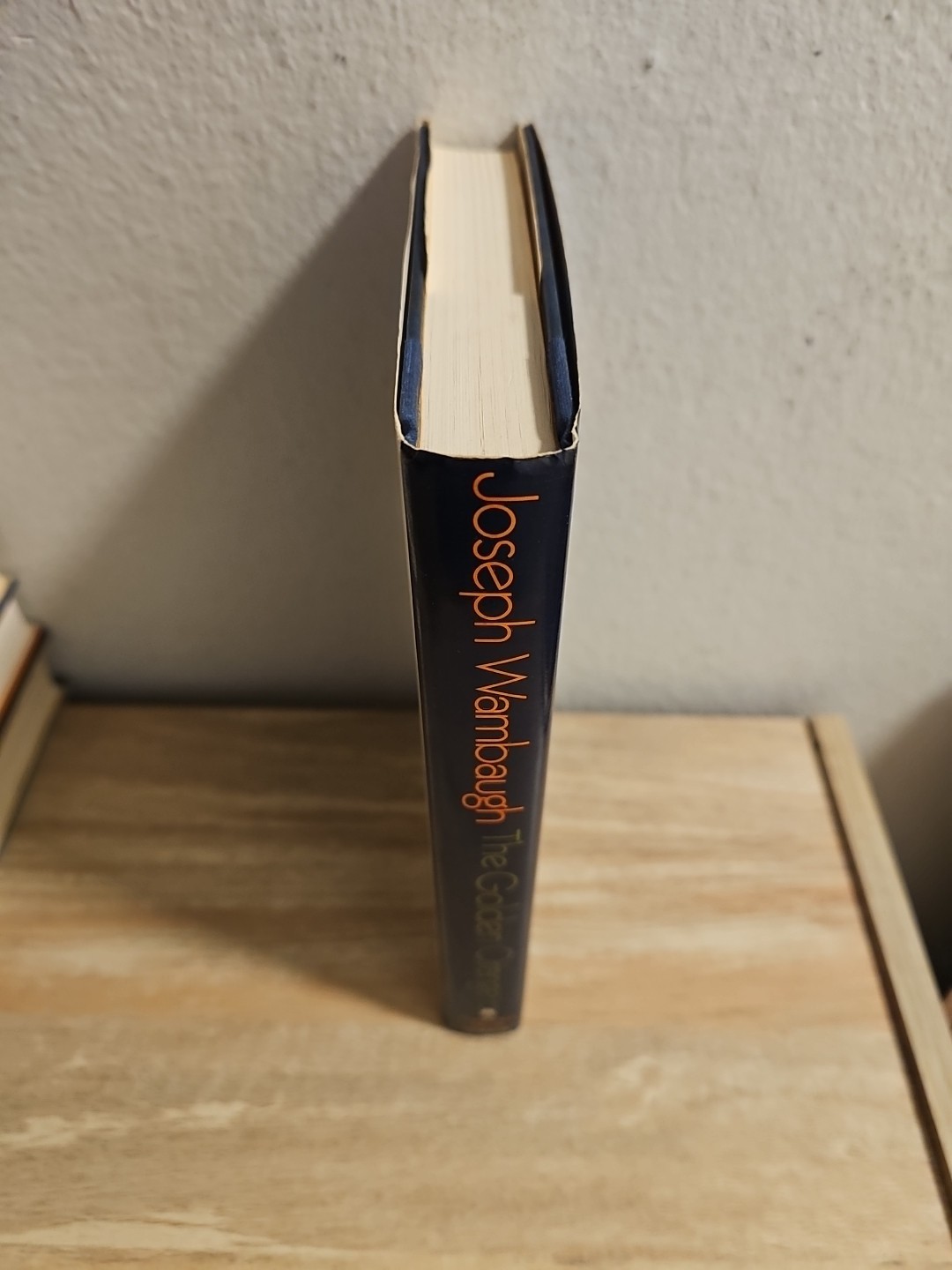 Golden Orange by Joseph Wambaugh (1990, Hardcover) Signed By Author