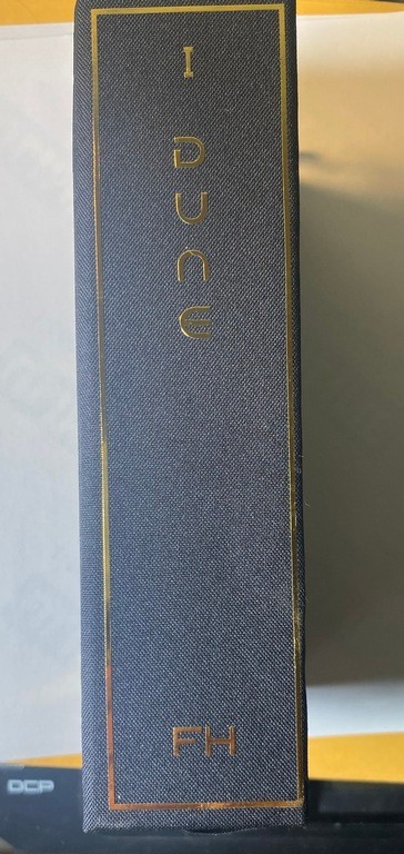 Frank Herbert Dune Ace Premium Edition with custom hardcover sprayed edges