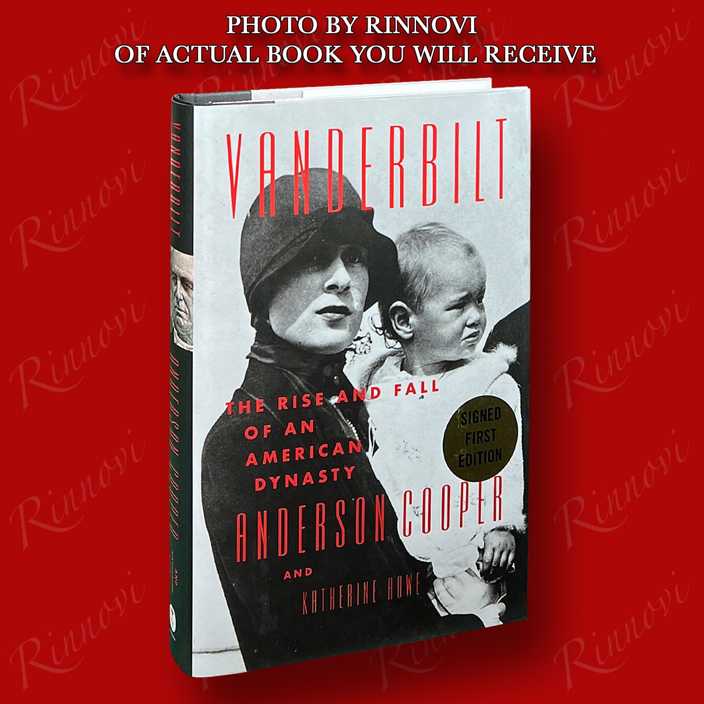 Vanderbilt SIGNED Anderson Cooper (2021,HC,1st/1st) BRAND NEW