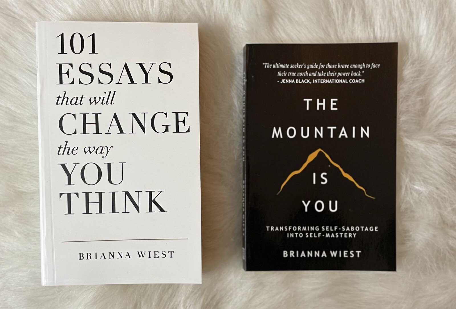 Brianna Wiest 2 Books Set: Mountain Is You & 101 Essays English Paperback