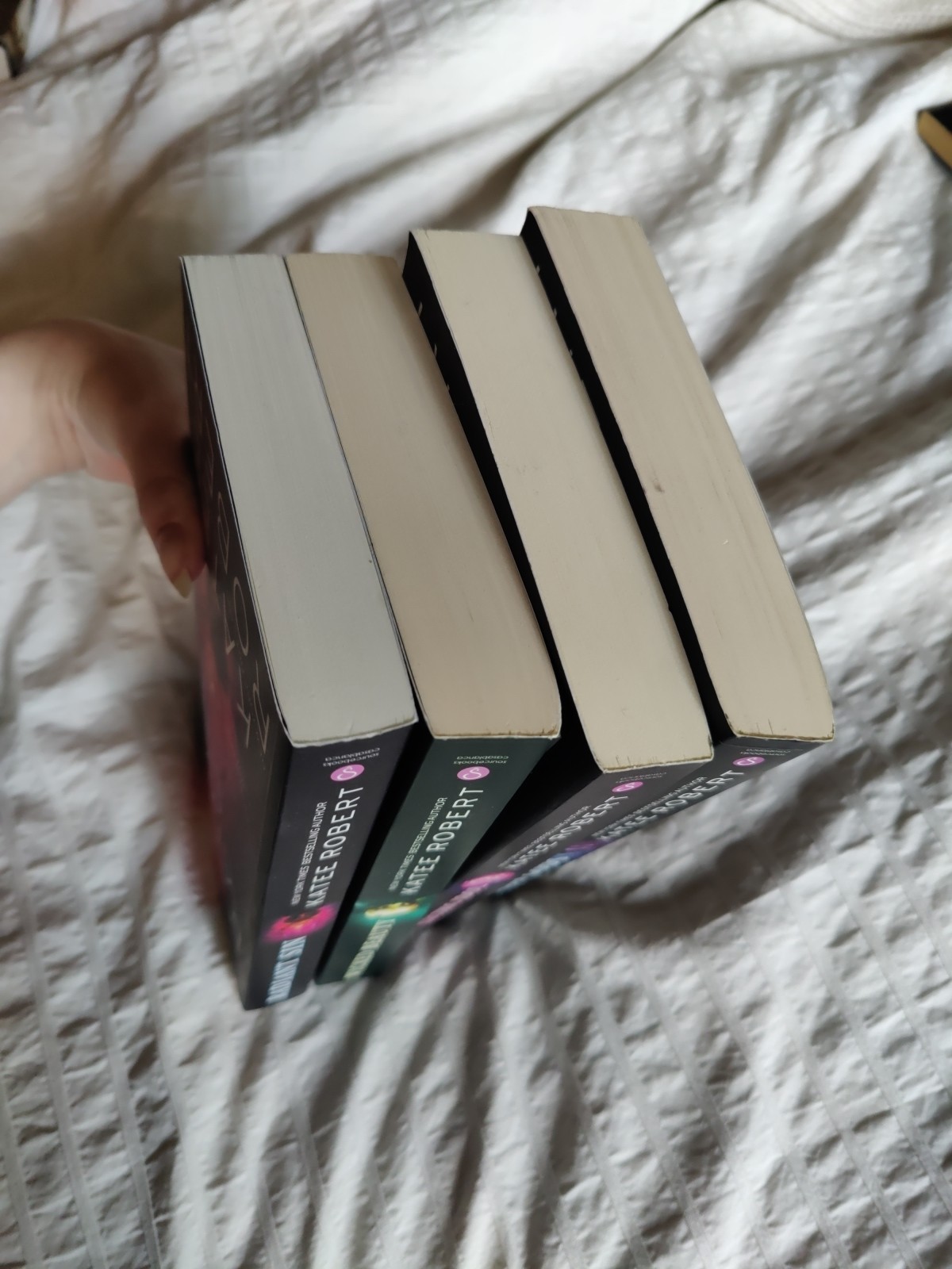 Katee Robert Dark Olympus Series 1 2 3 4 Book Set Lot Very Good Like New