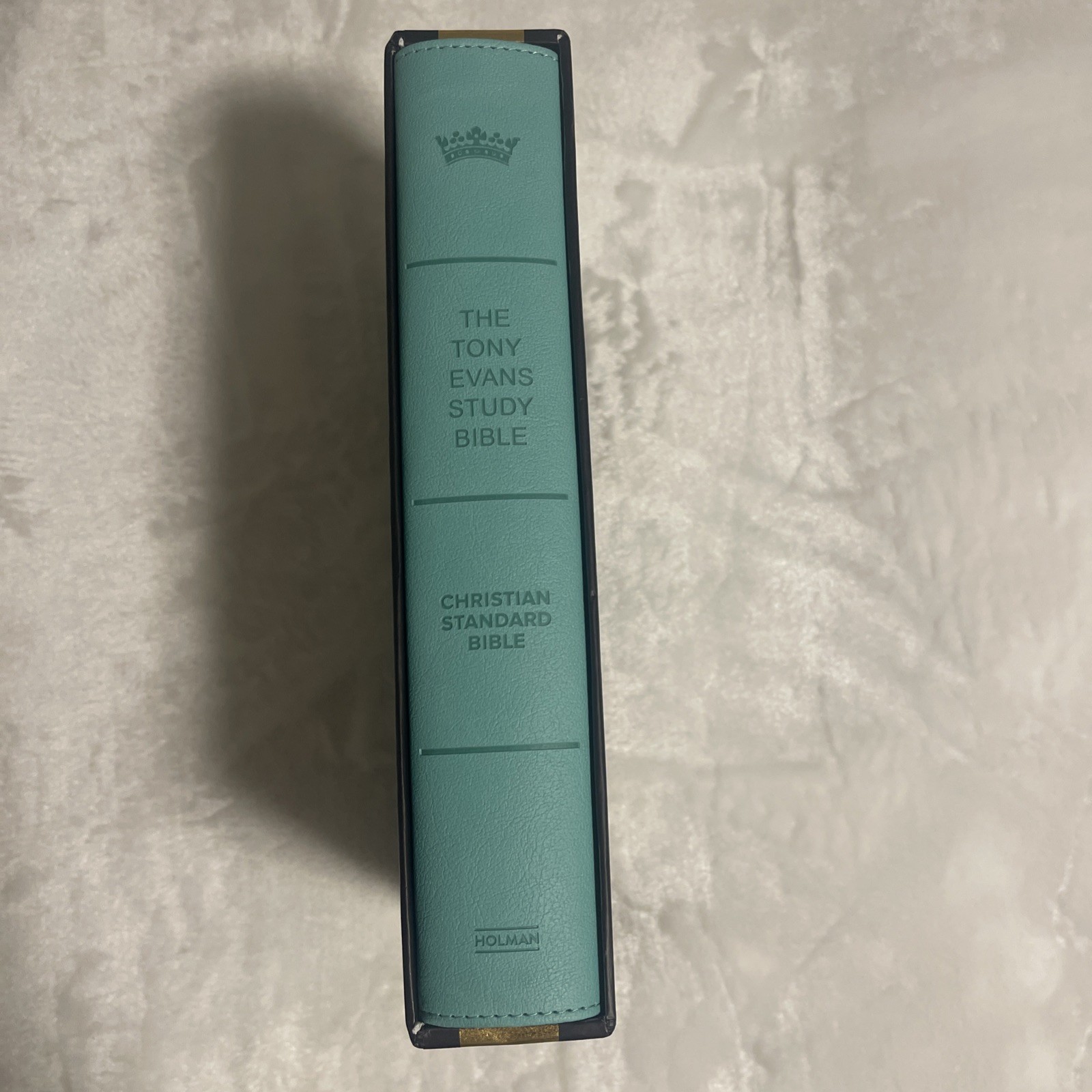 CSB Tony Evans Study Bible, Teal/Earth LeatherTouch : Advancing God’s Kingdom