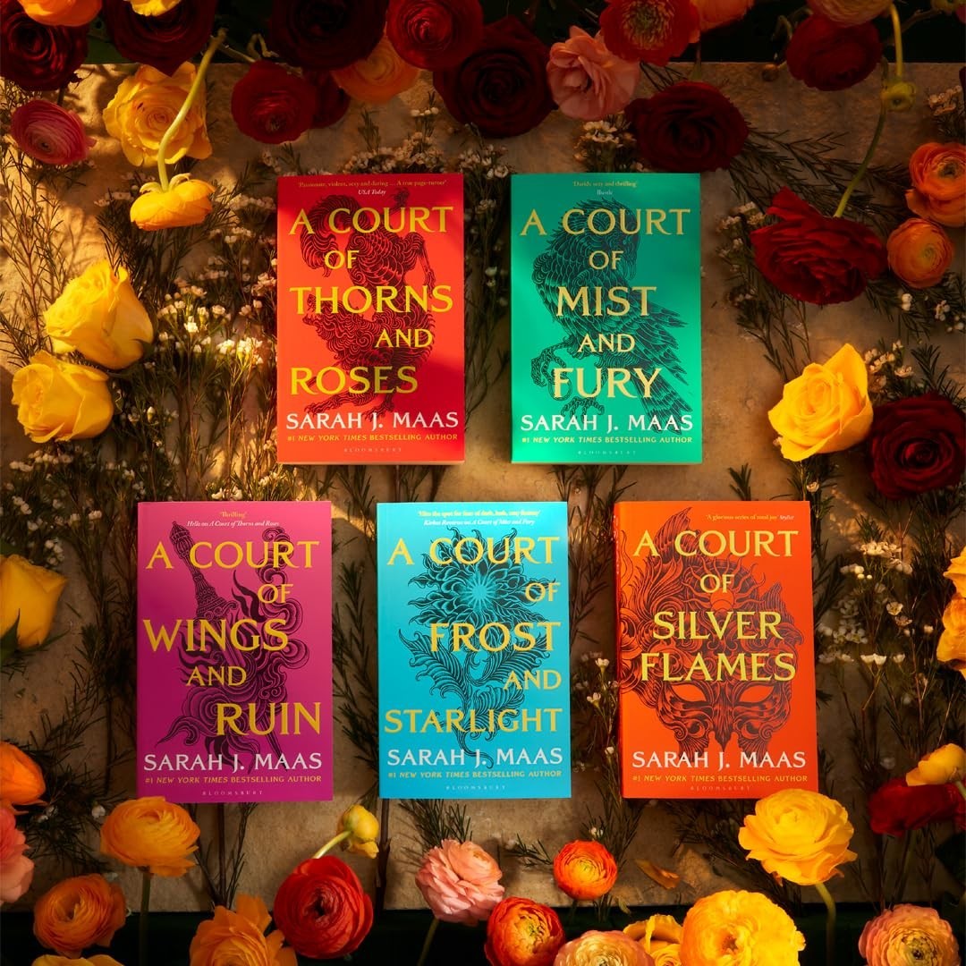 Sarah J. Maas 5 Books Collection Set A Court of Thorns and Roses Series📝📝