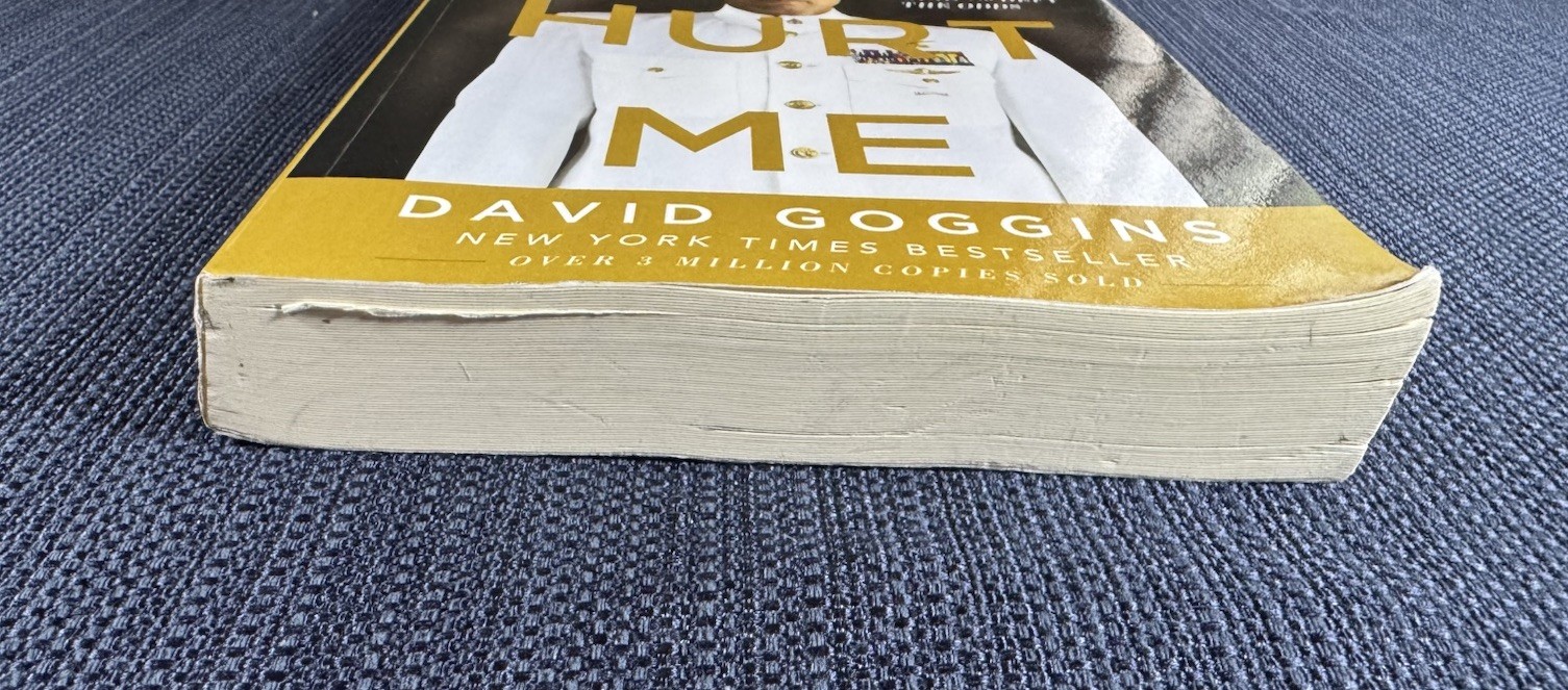 David Goggins Can’t Hurt Me Paperback Book